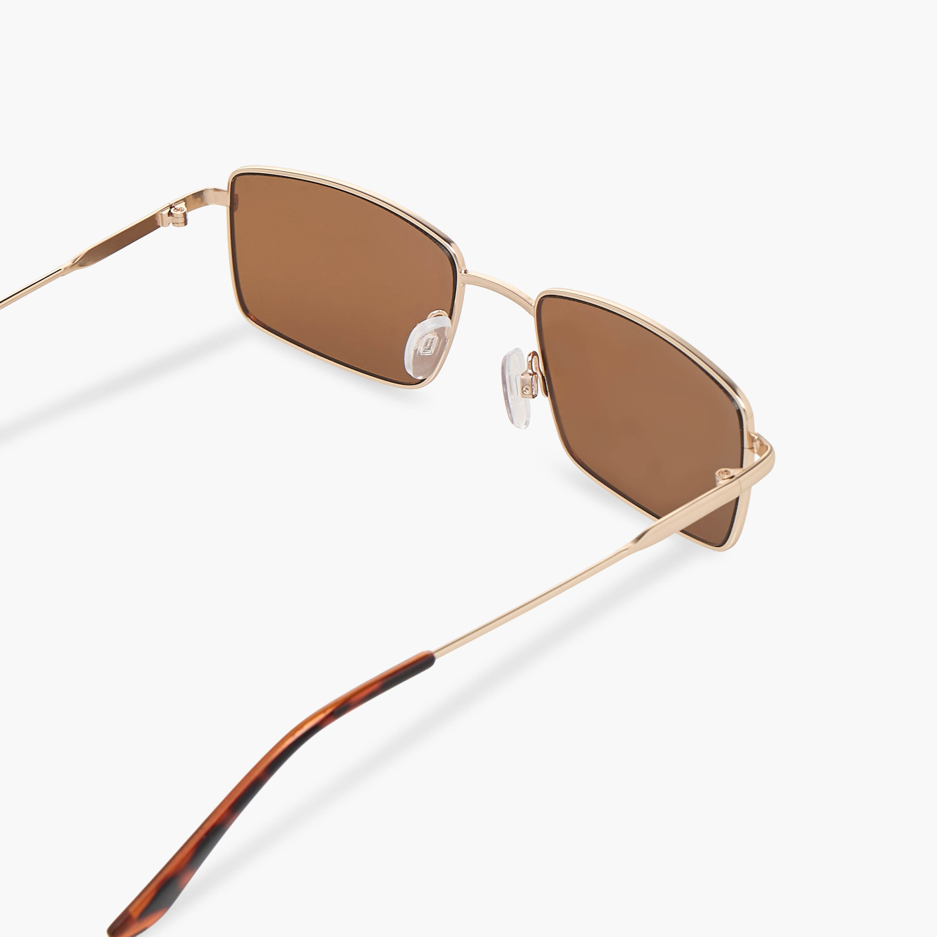 Men Rectangular Brown Lens Sunglasses-men-sunglasses-image-5