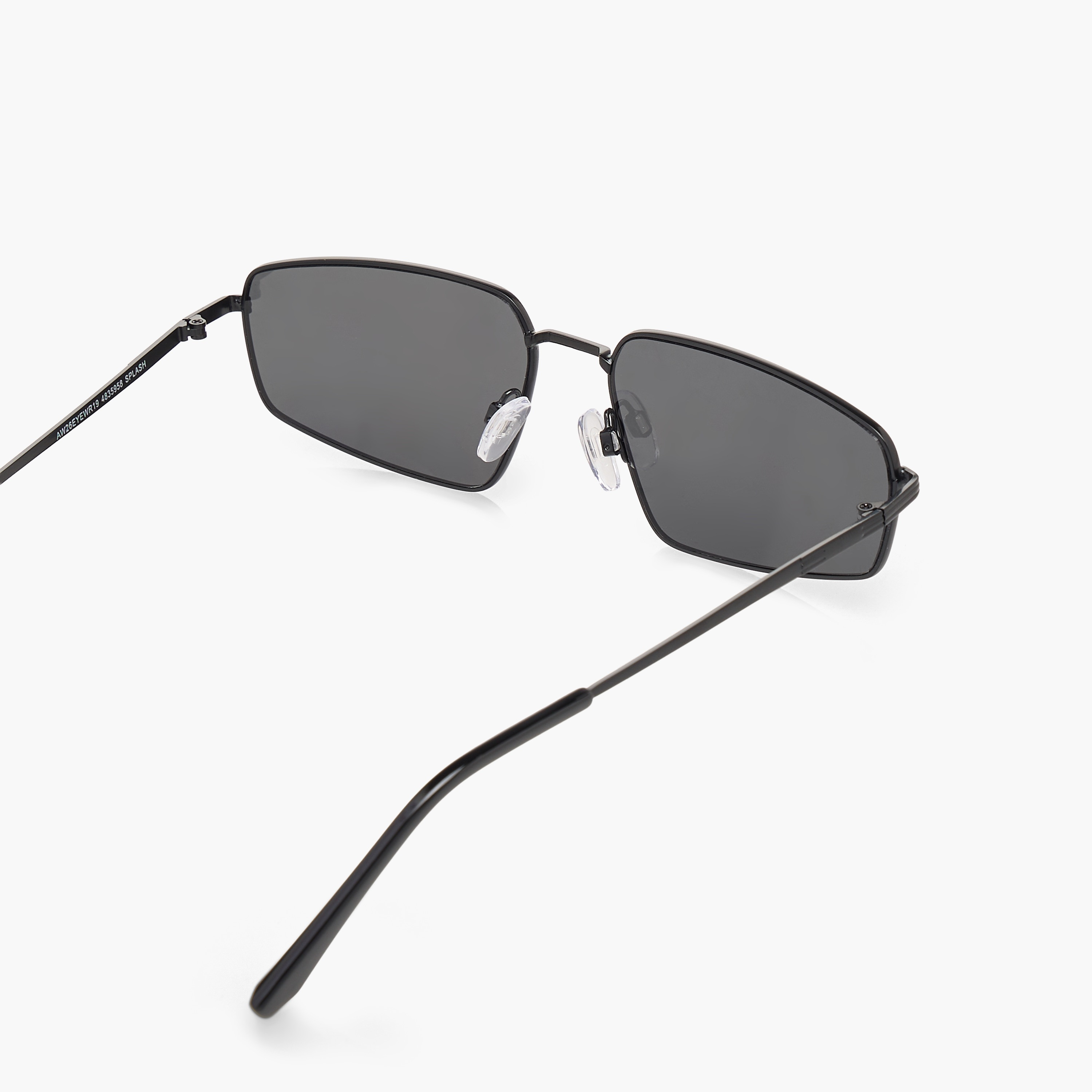 Men Rectangular Grey Lens Sunglasses-men-sunglasses-image-5