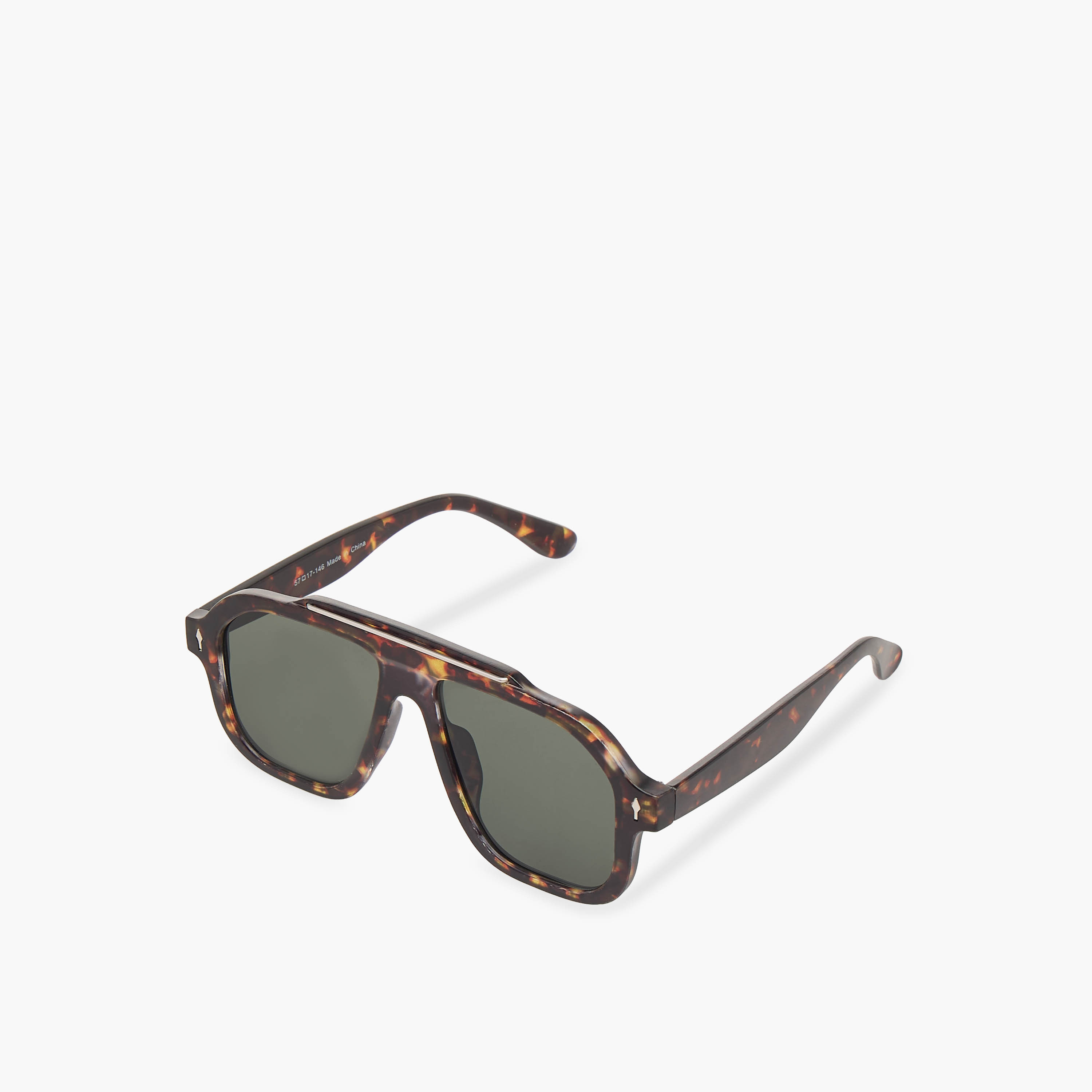 Men Navigator Grey Lens Sunglasses-men-sunglasses-image-1