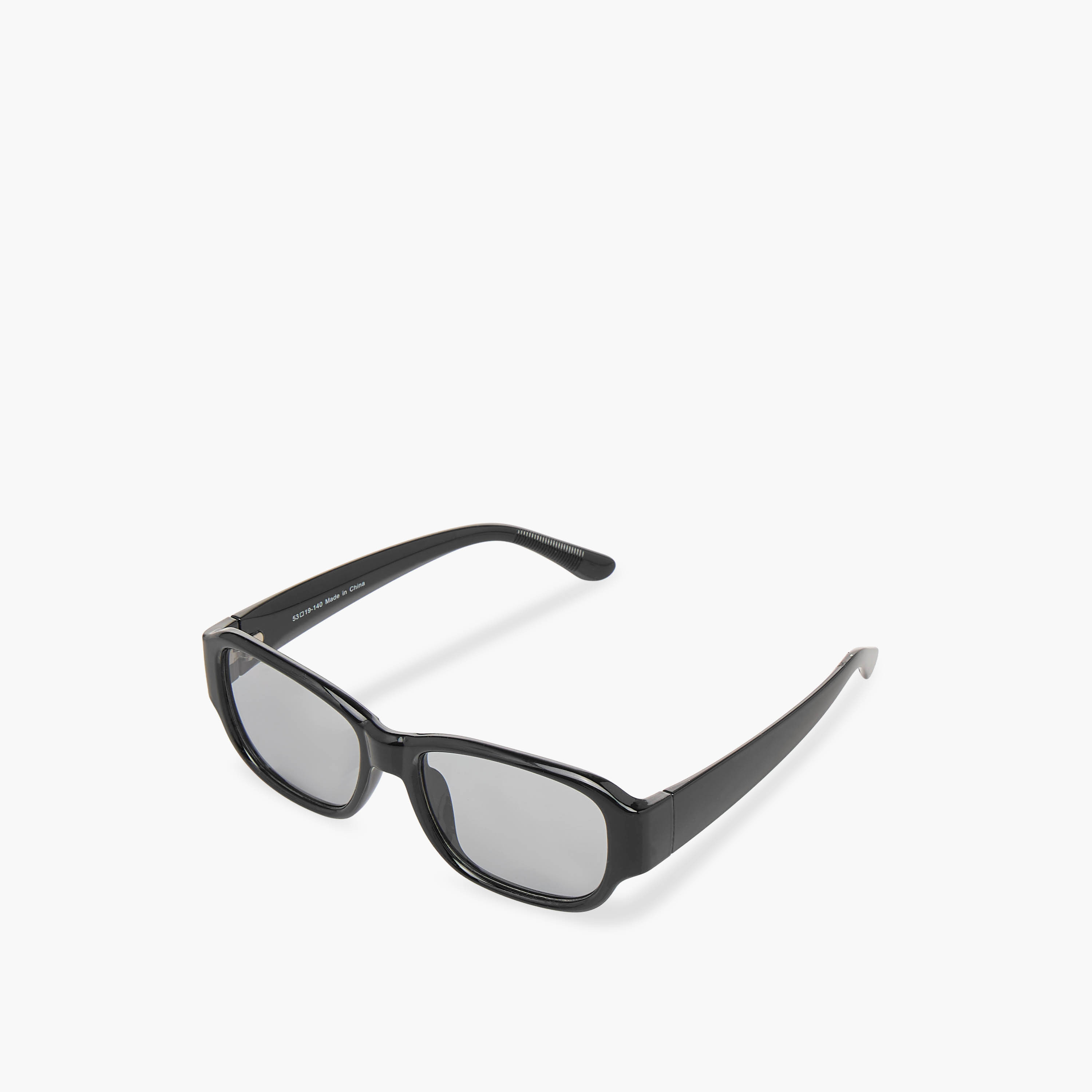 Men Rectangular Grey Lens Sunglasses-men-sunglasses-image-1
