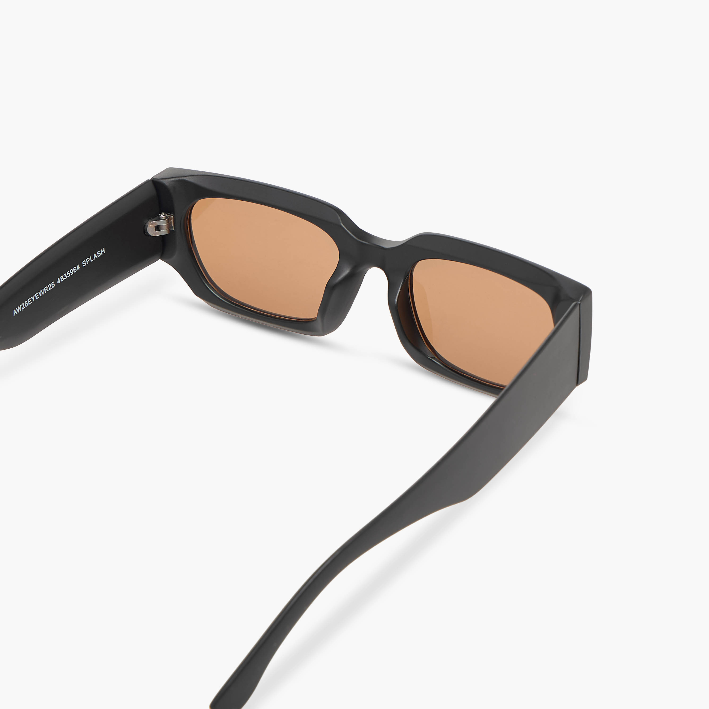 Men Rectangular Brown Lens Sunglasses-men-sunglasses-image-5
