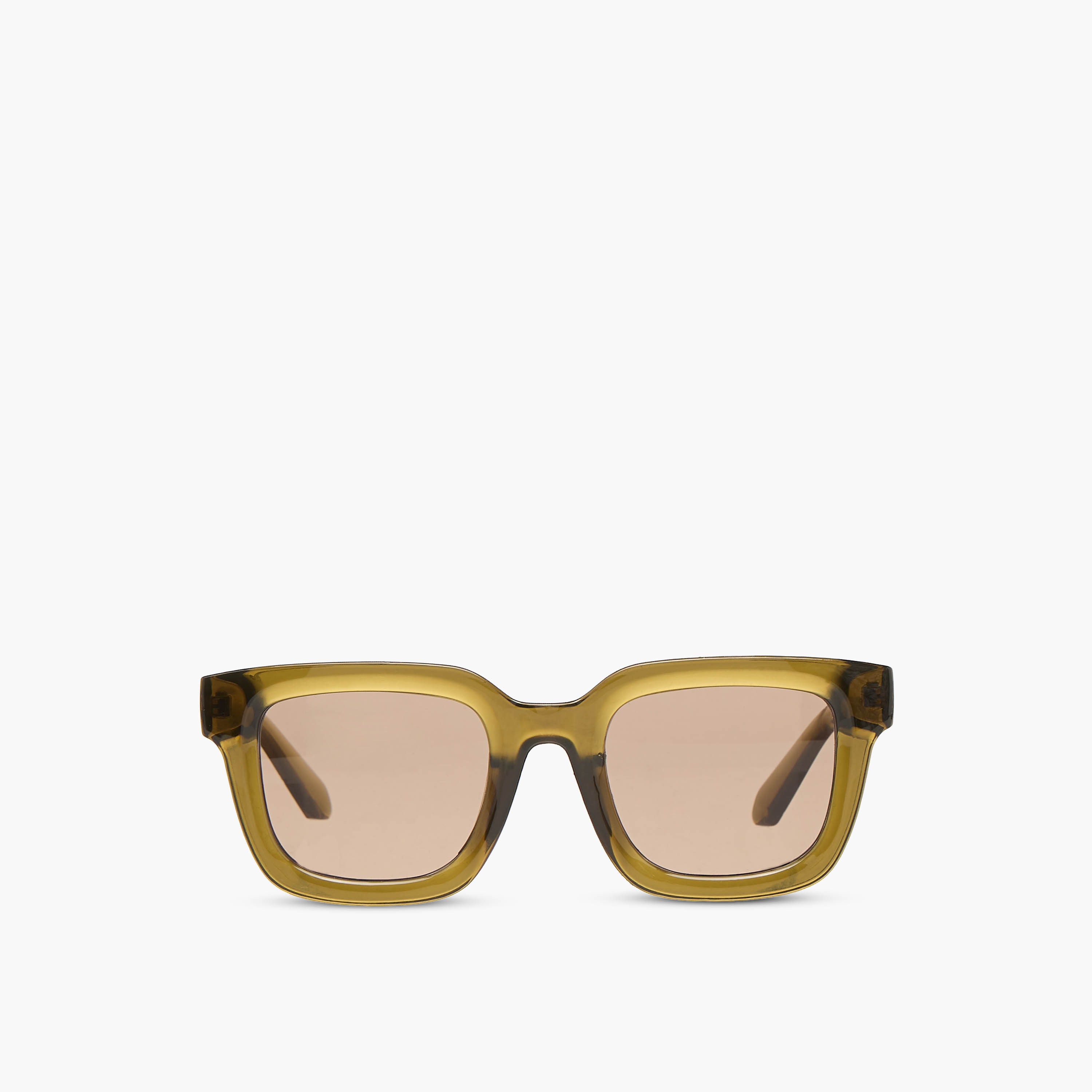 Men Square Brown Lens Sunglasses-men-sunglasses-image-3