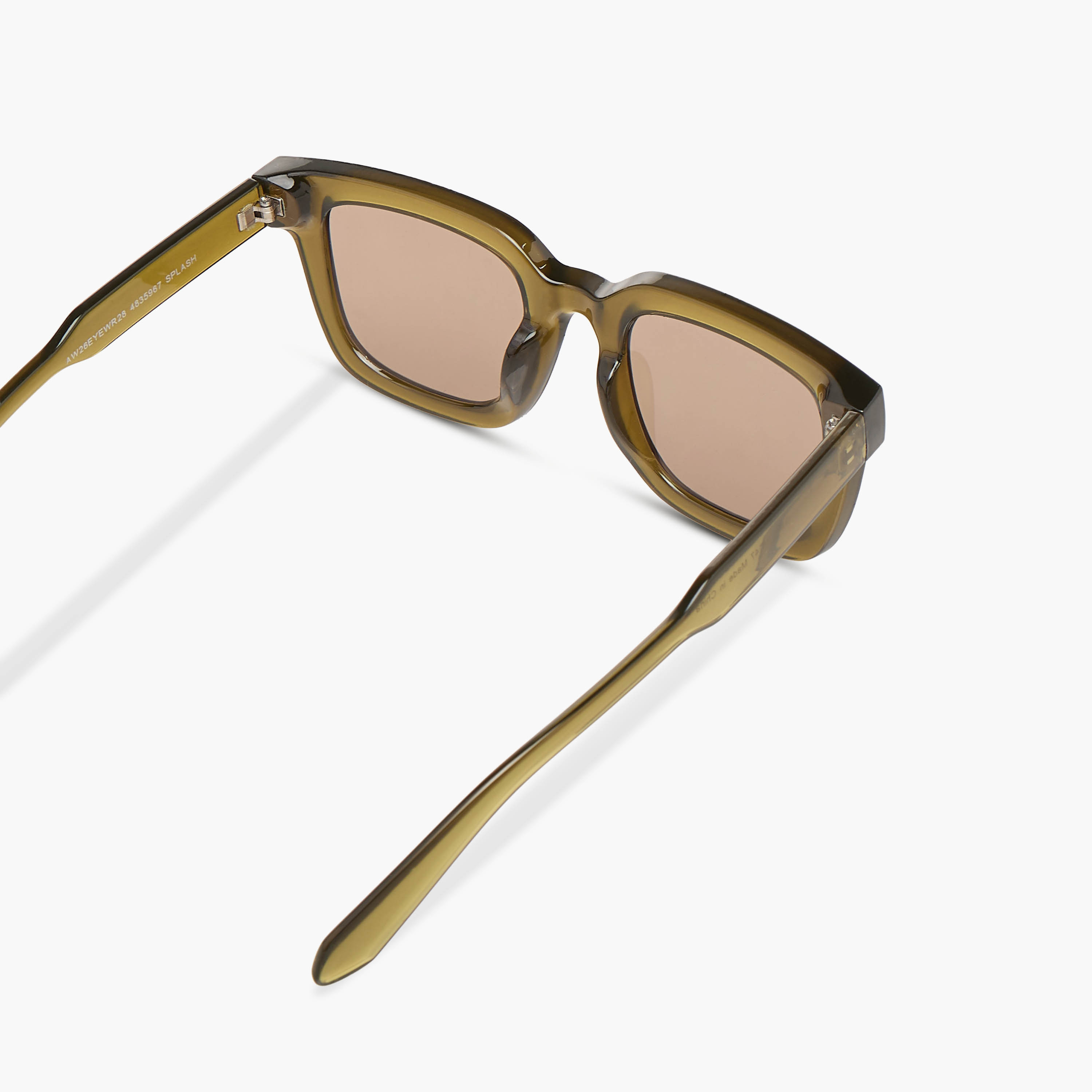 Men Square Brown Lens Sunglasses-men-sunglasses-image-5