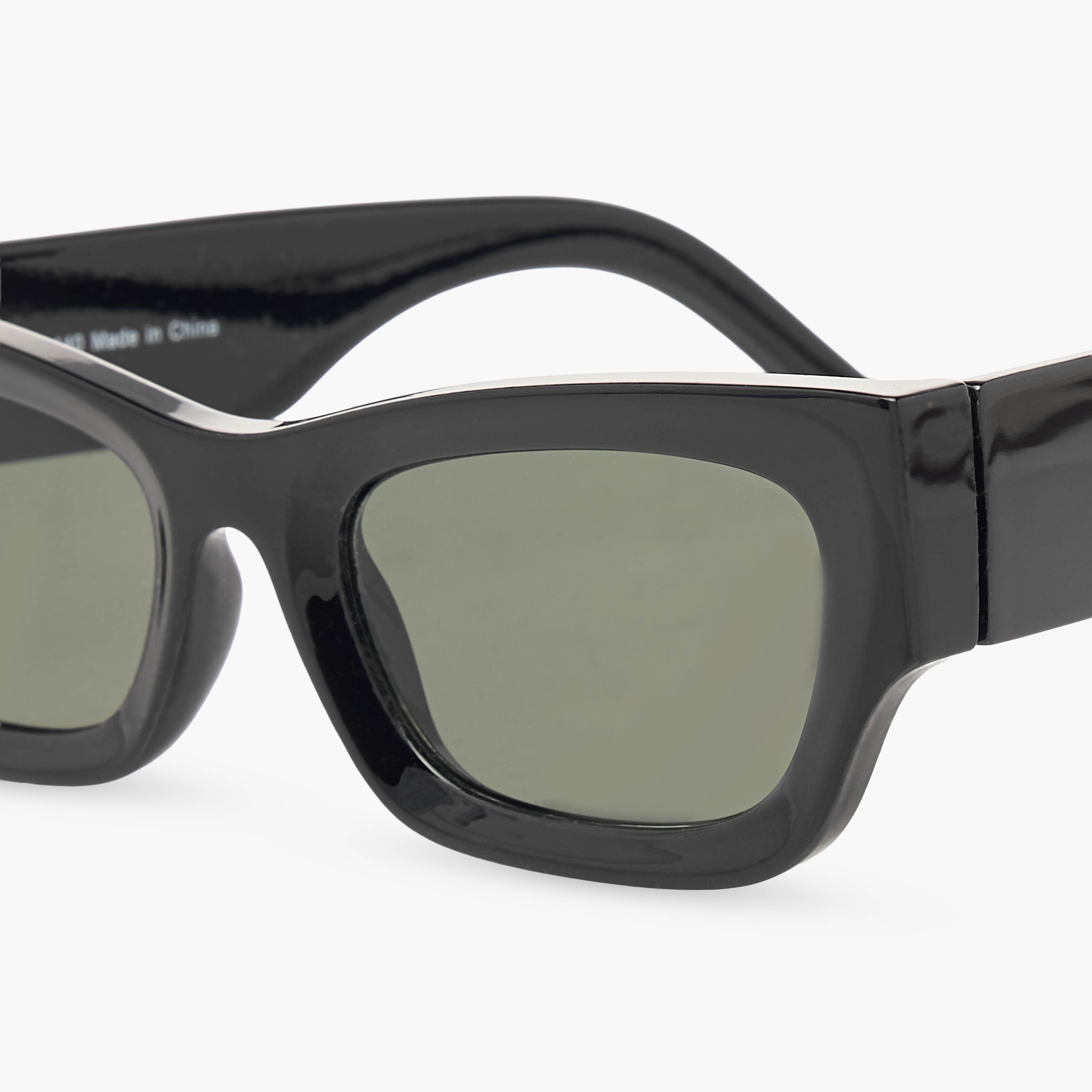 Men Rectangular Grey Lens Sunglasses-men-sunglasses-image-6