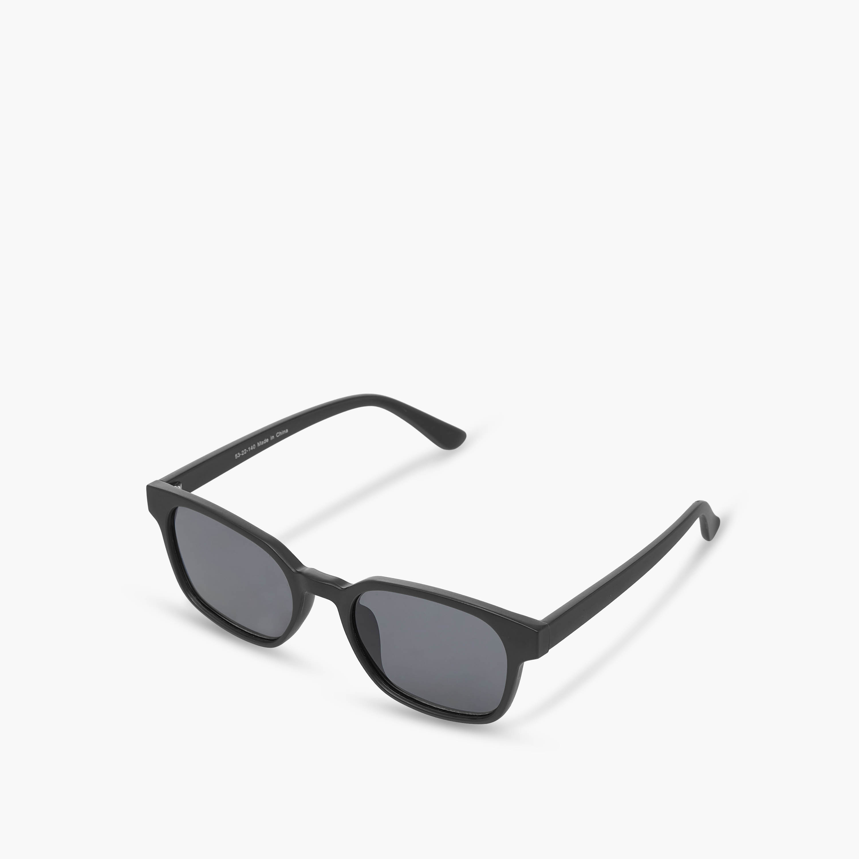 Men Square Grey Lens Sunglasses-men-sunglasses-image-1