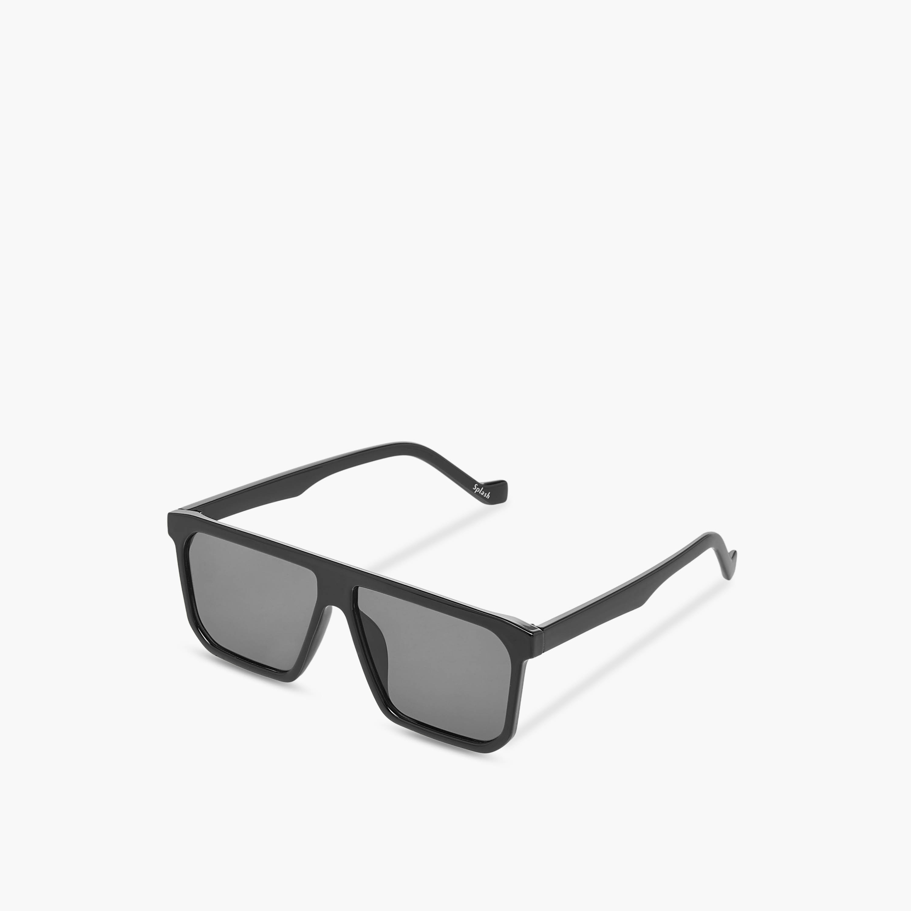 Men Square Grey Lens Sunglasses-men-sunglasses-image-1