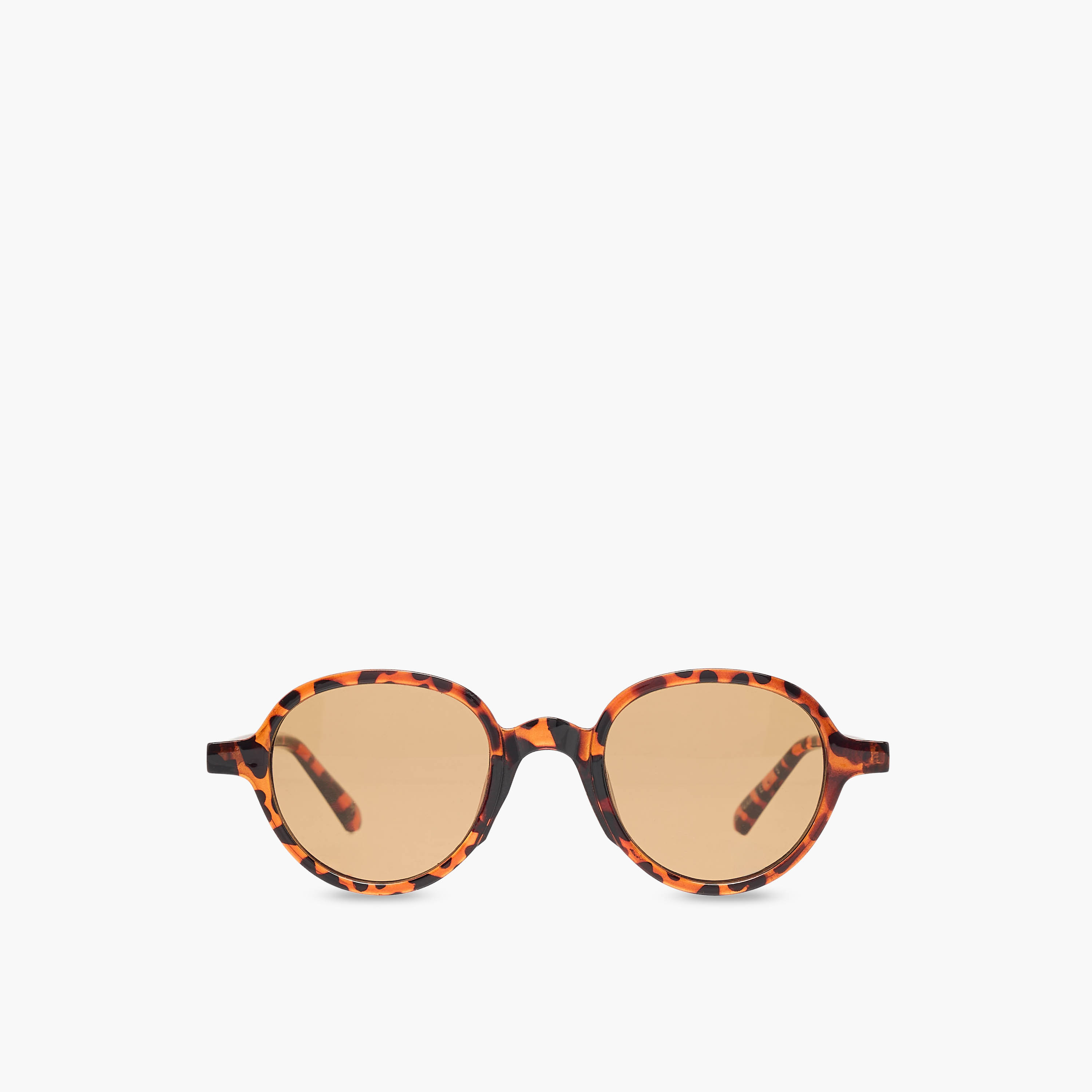 Men Round Brown Lens Sunglasses-men-sunglasses-image-3