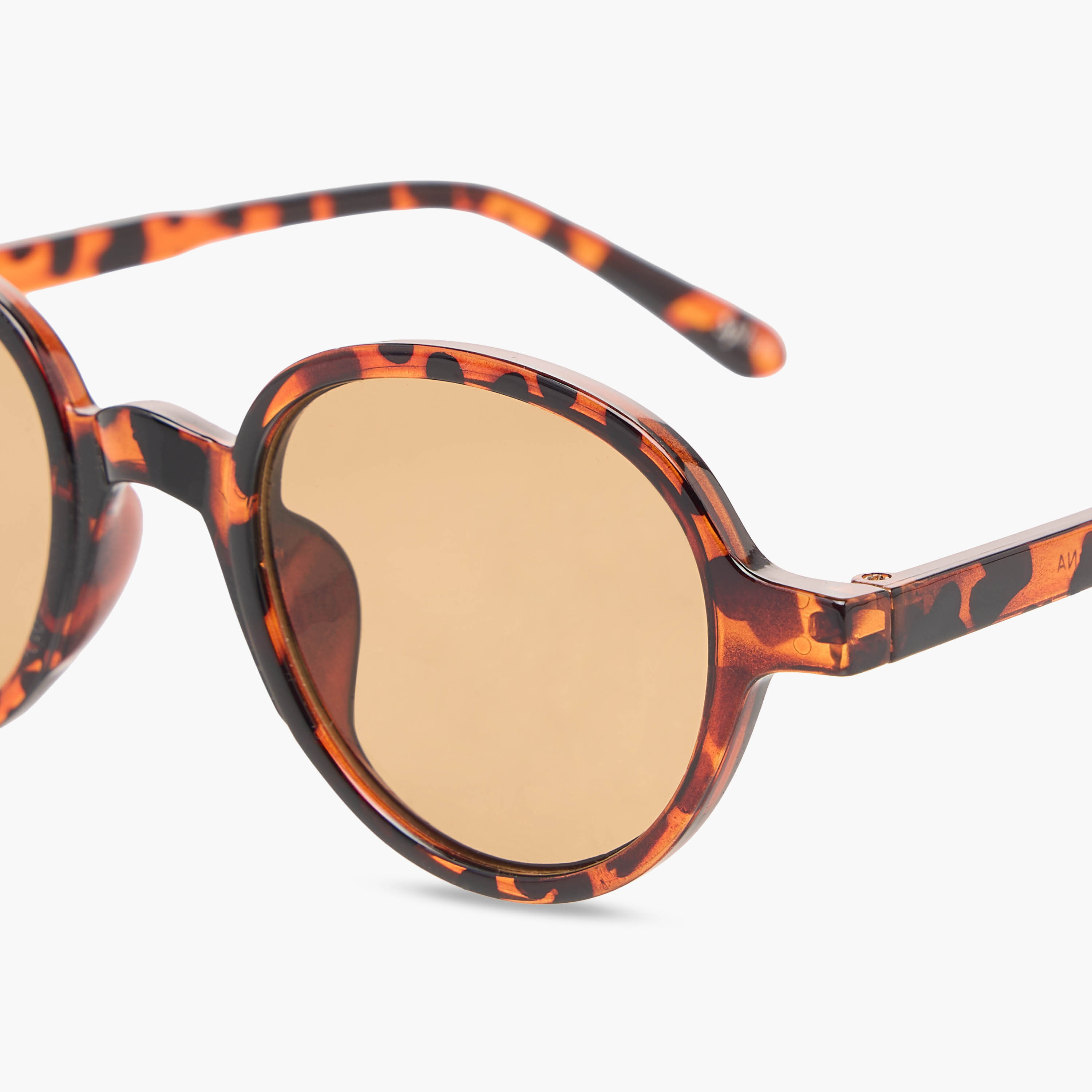 Men Round Brown Lens Sunglasses-men-sunglasses-image-6