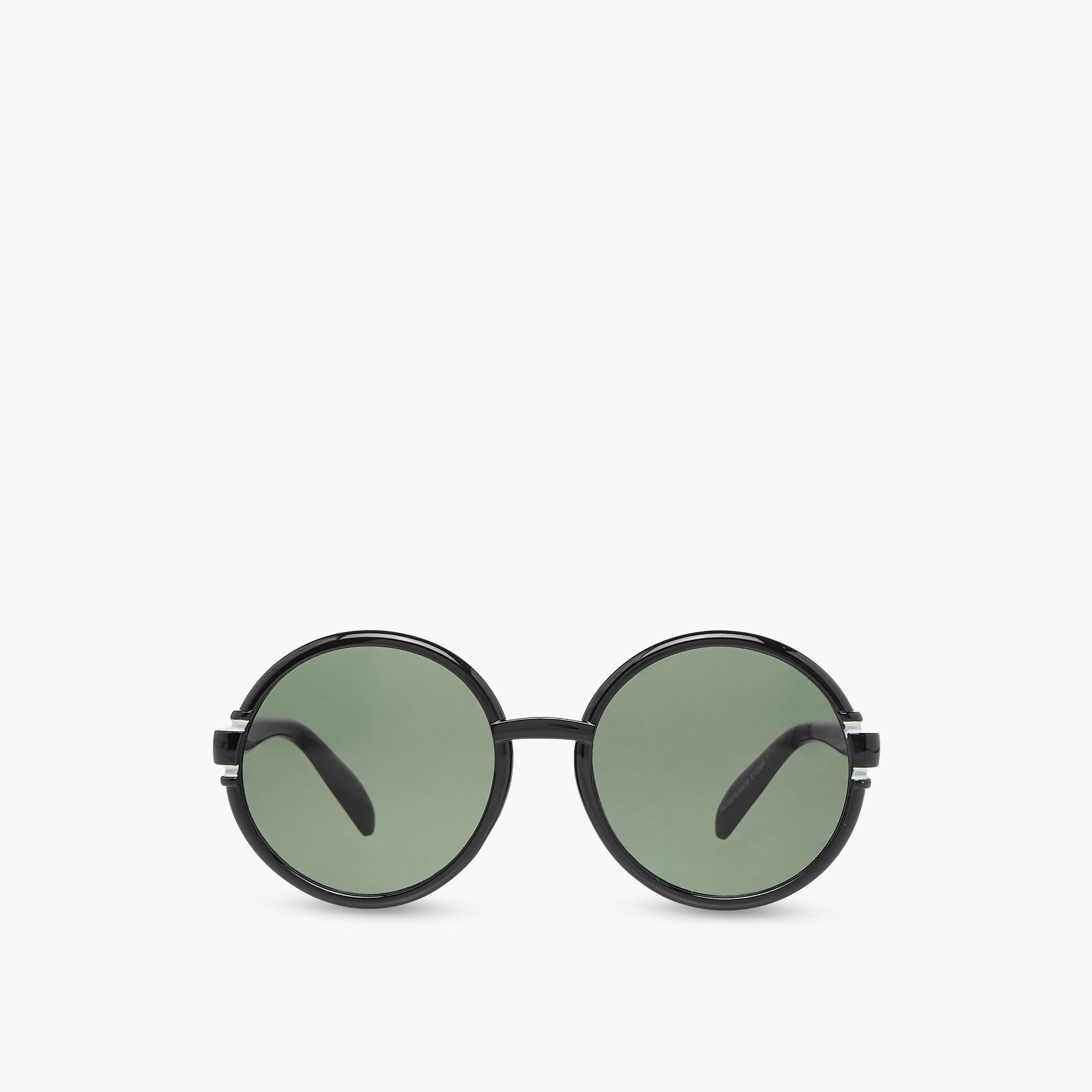 Men Round Frame Grey Lens Sunglasses-men-sunglasses-image-3