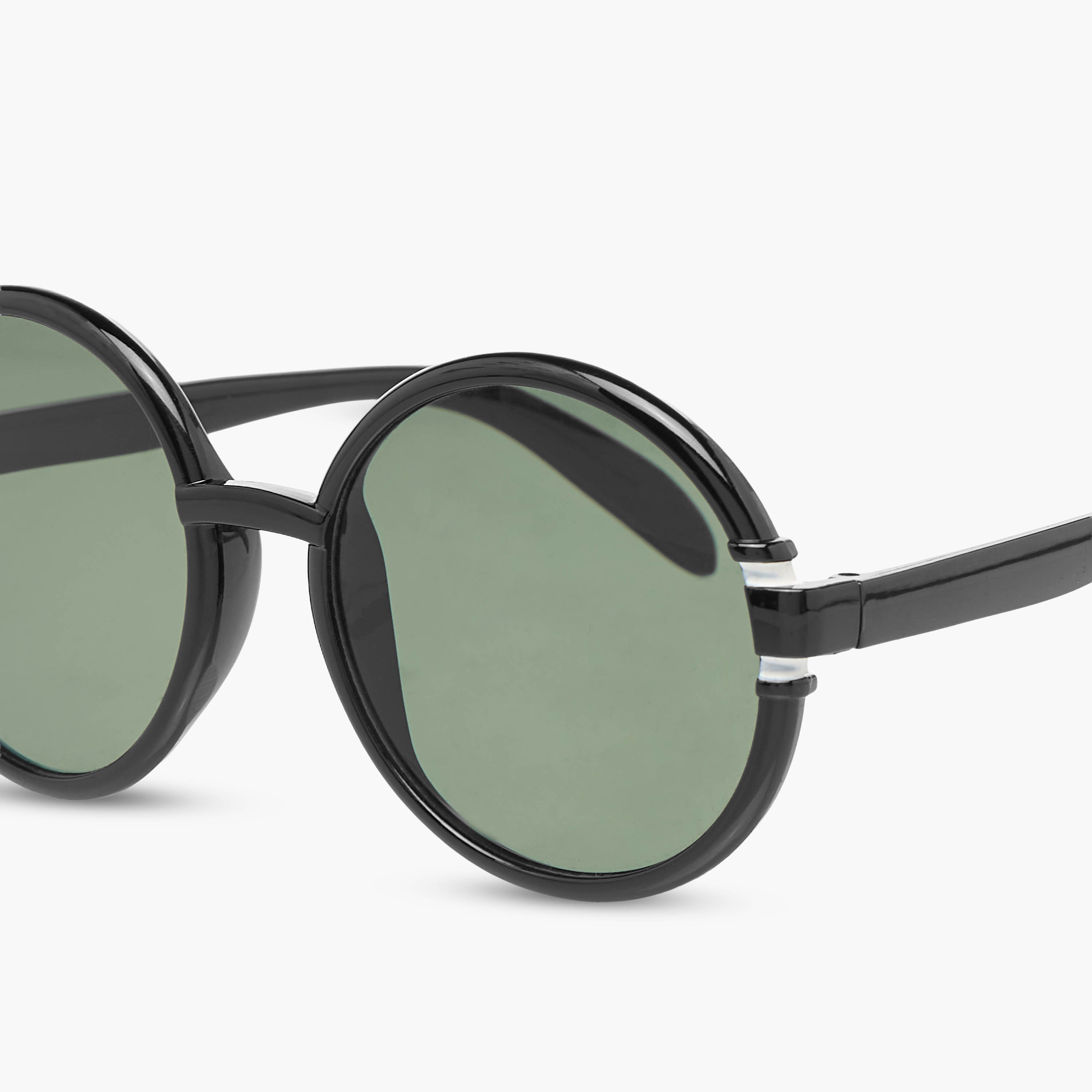 Men Round Frame Grey Lens Sunglasses-men-sunglasses-image-6
