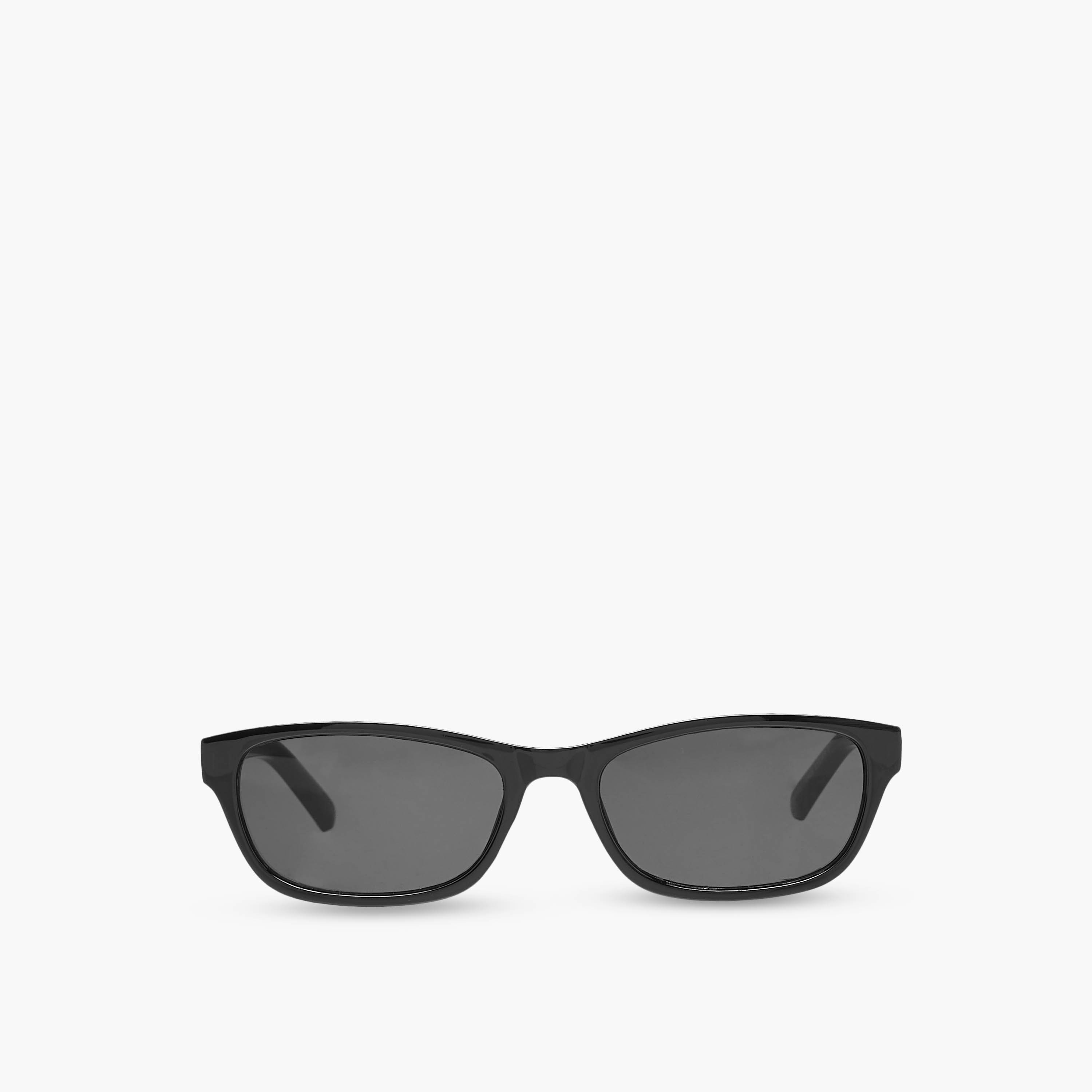 Men Rectangular Frame Grey Lens Sunglasses-men-sunglasses-image-3
