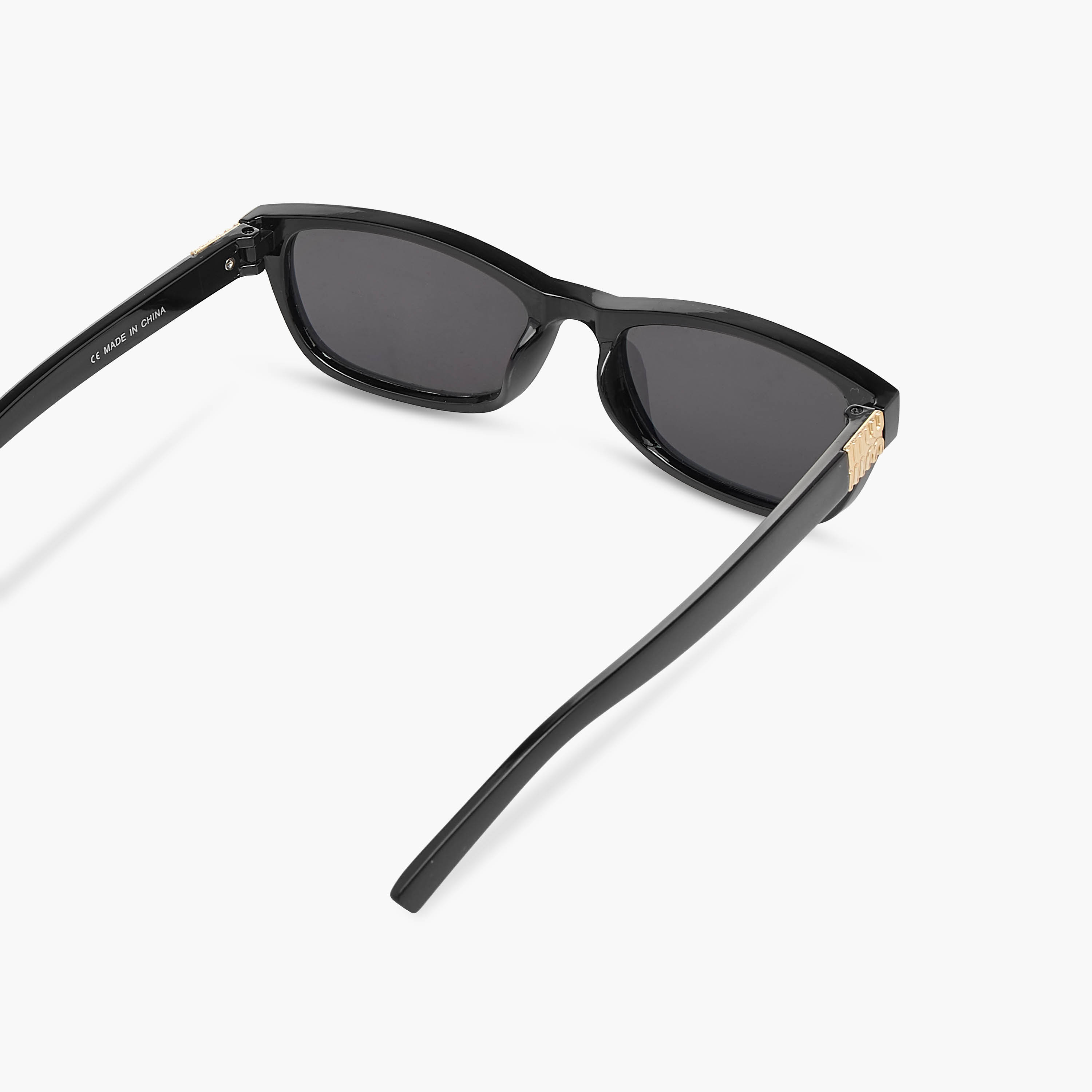 Men Rectangular Frame Grey Lens Sunglasses-men-sunglasses-image-5