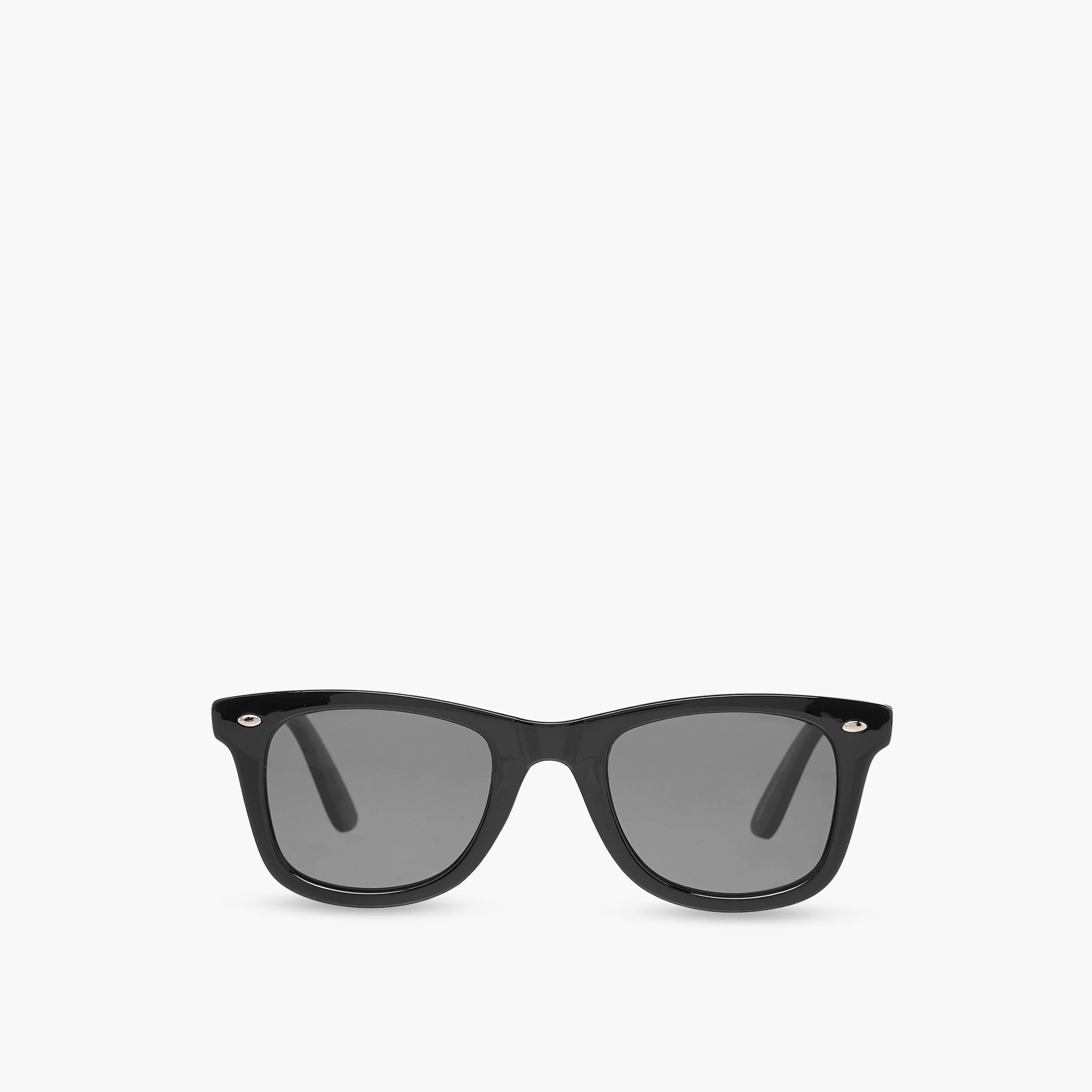 Men Square Frame Grey Lens Sunglasses-men-sunglasses-image-3
