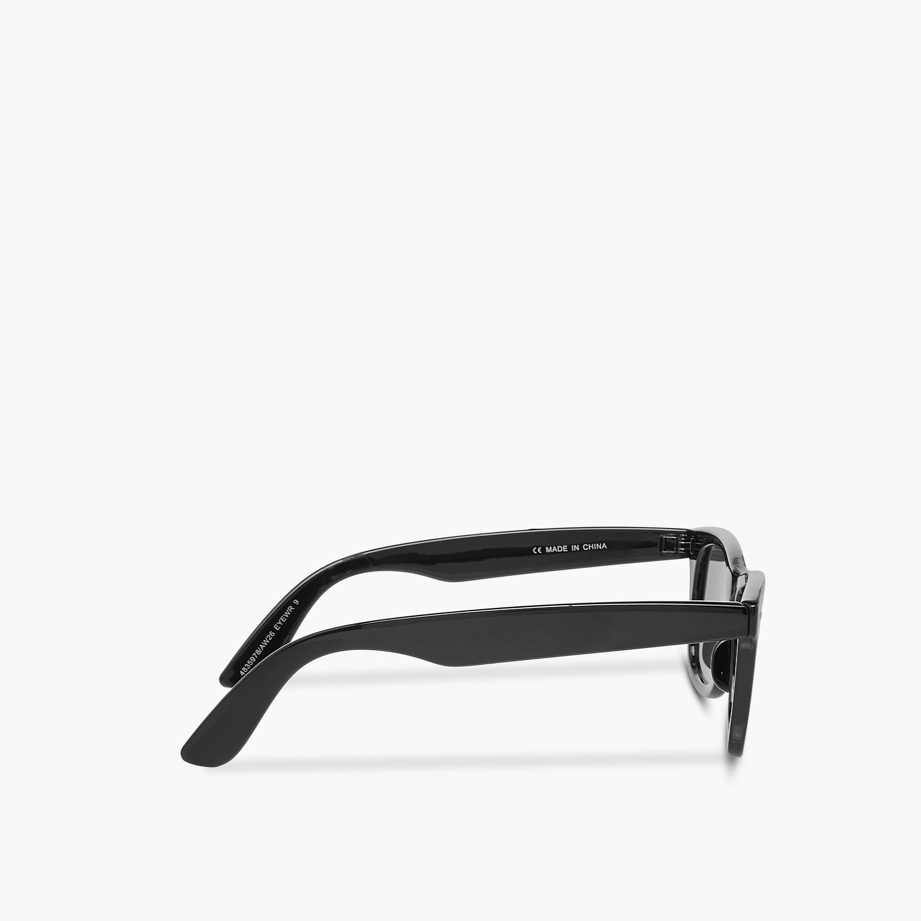 Men Square Frame Grey Lens Sunglasses-men-sunglasses-image-4
