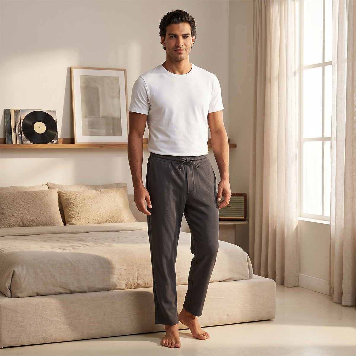 بنطلون بيجاما مضلّع بجيب-men-clothing-nightwear-pyjamaandshorts-image-3