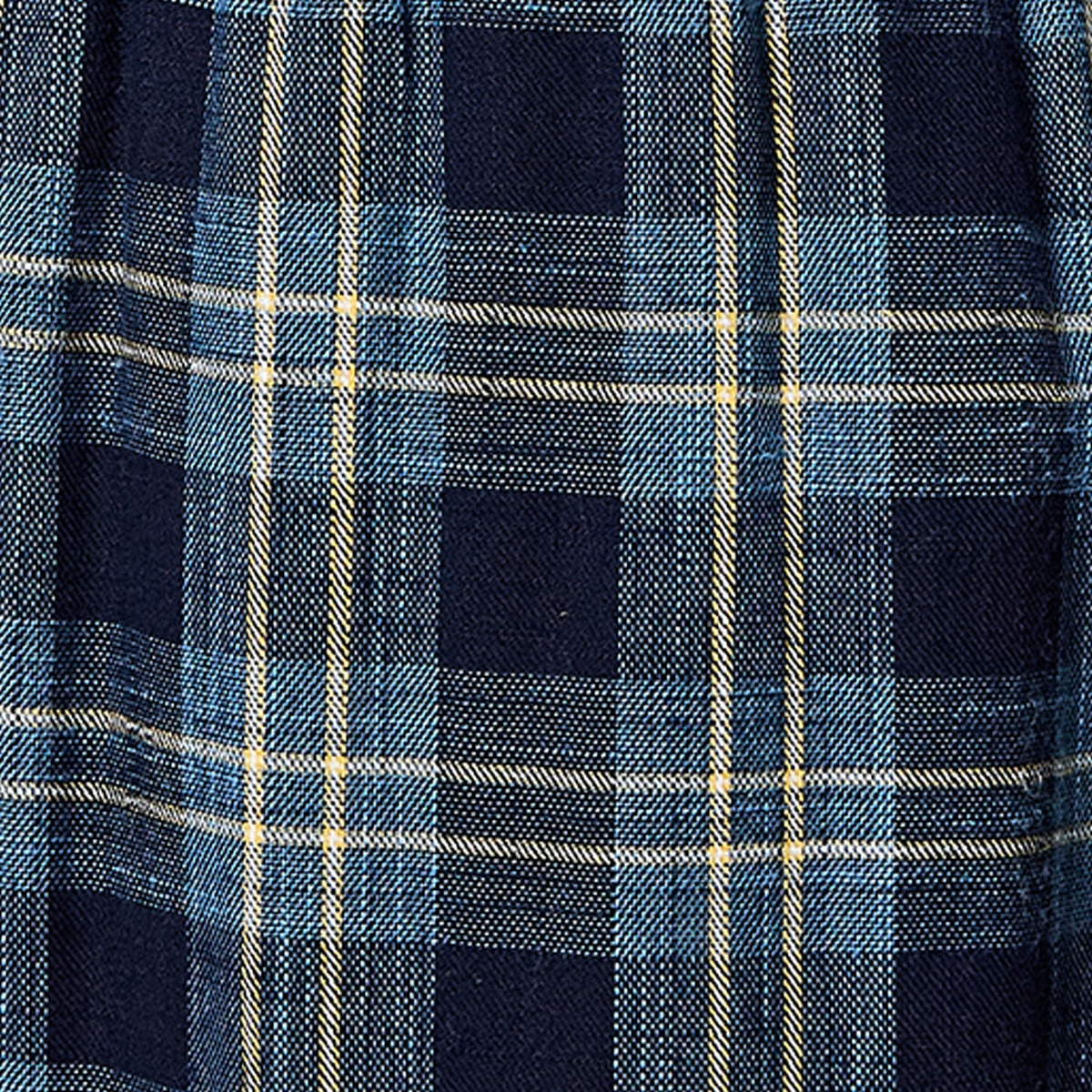 Cotton Checked Drawstring Closure Nightwear Set-men-clothing-nightwear-sets-image-6