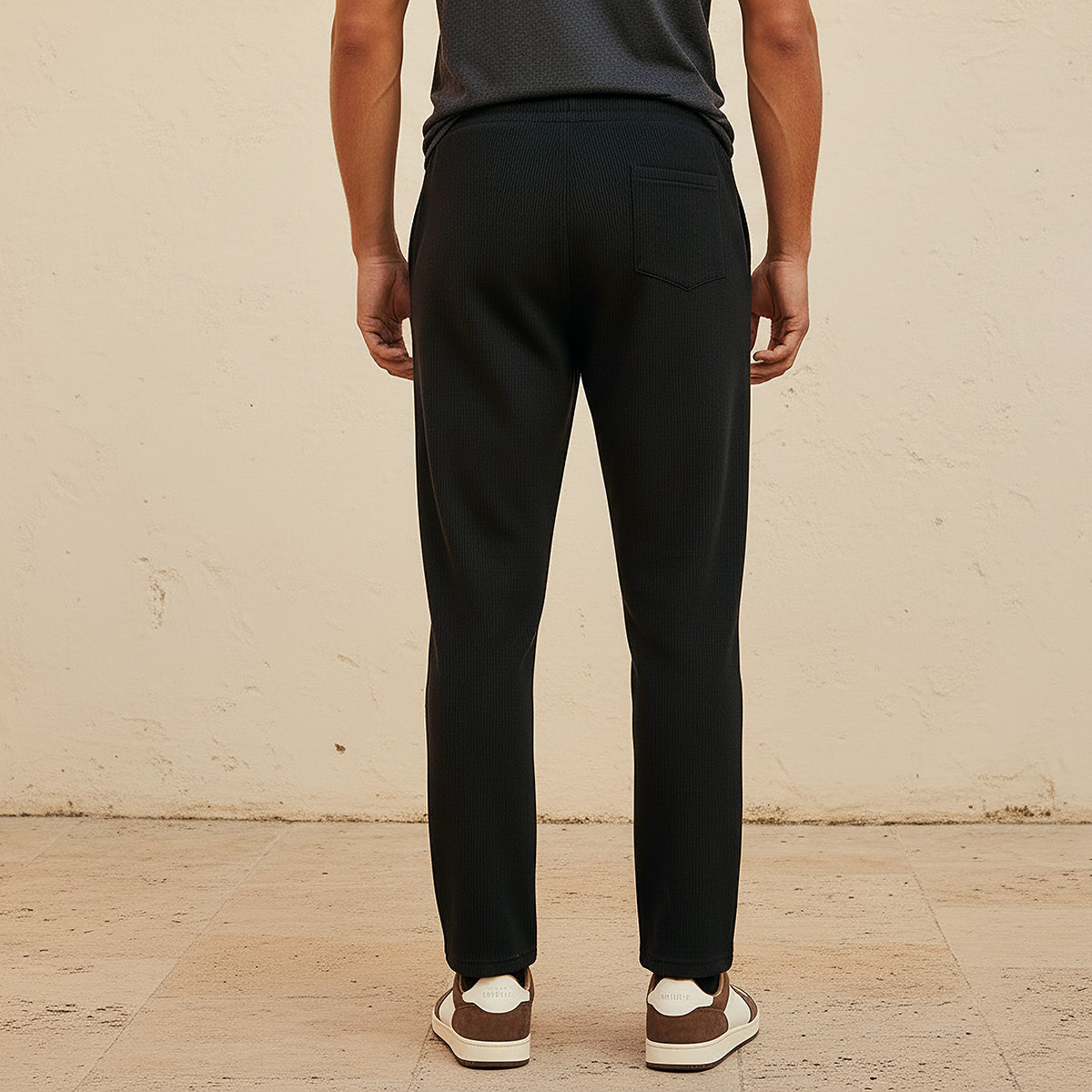Men Textured Pyjamas-men-clothing-nightwear-pyjamaandshorts-image-4