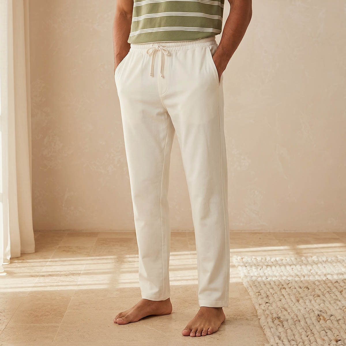 Men Cotton Striped Pyjama Set-men-clothing-nightwear-sets-image-5
