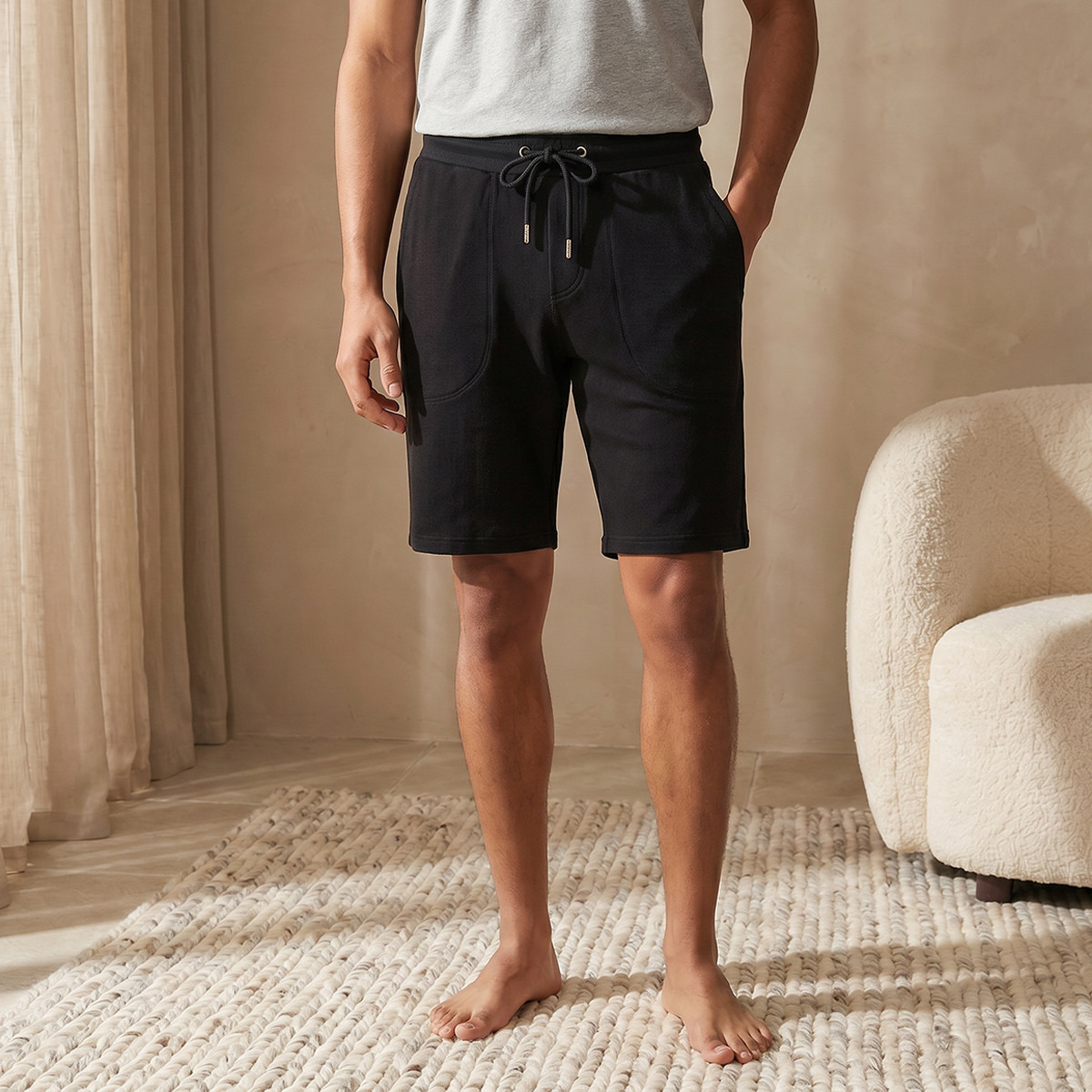 Men Regular Fit Shorts Cotton-men-clothing-nightwear-pyjamaandshorts-image-1