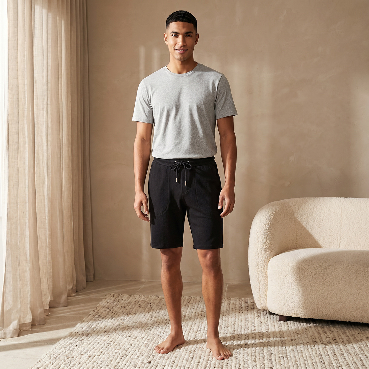 Men Regular Fit Shorts Cotton-men-clothing-nightwear-pyjamaandshorts-image-3