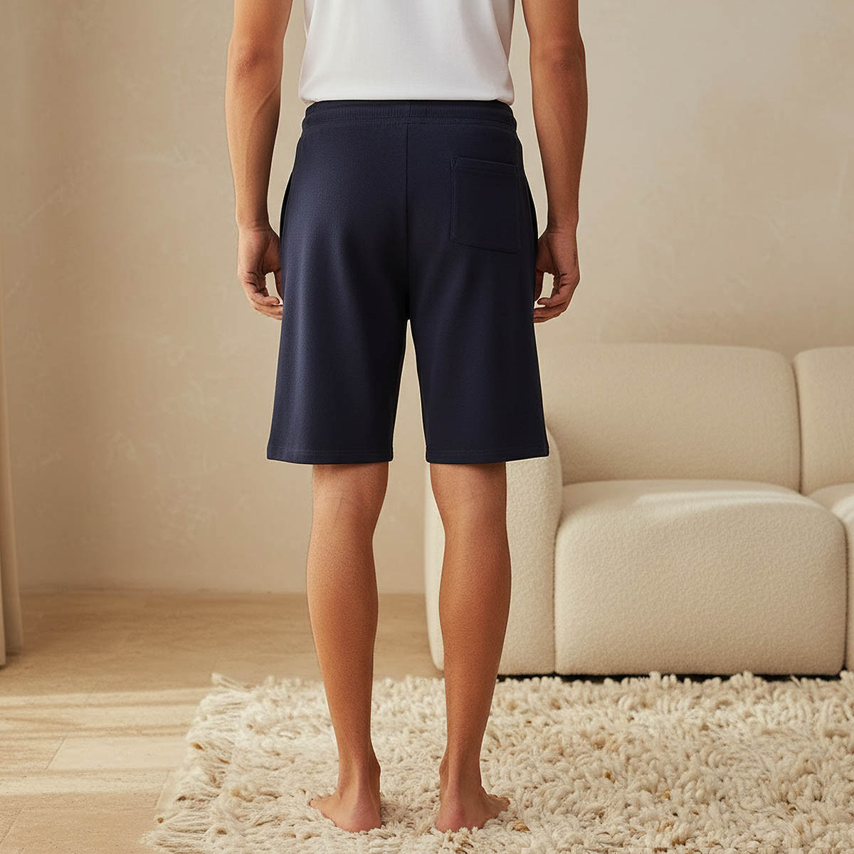 شورت قطني مريح للرجال بقصة عادية-men-clothing-nightwear-pyjamaandshorts-image-4