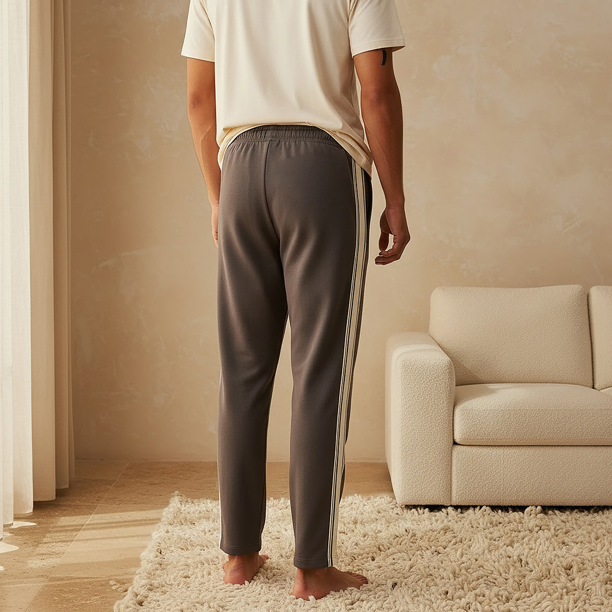 بنطلون بيجاما بتفاصيل شريط وجيب-men-clothing-nightwear-pyjamaandshorts-image-5