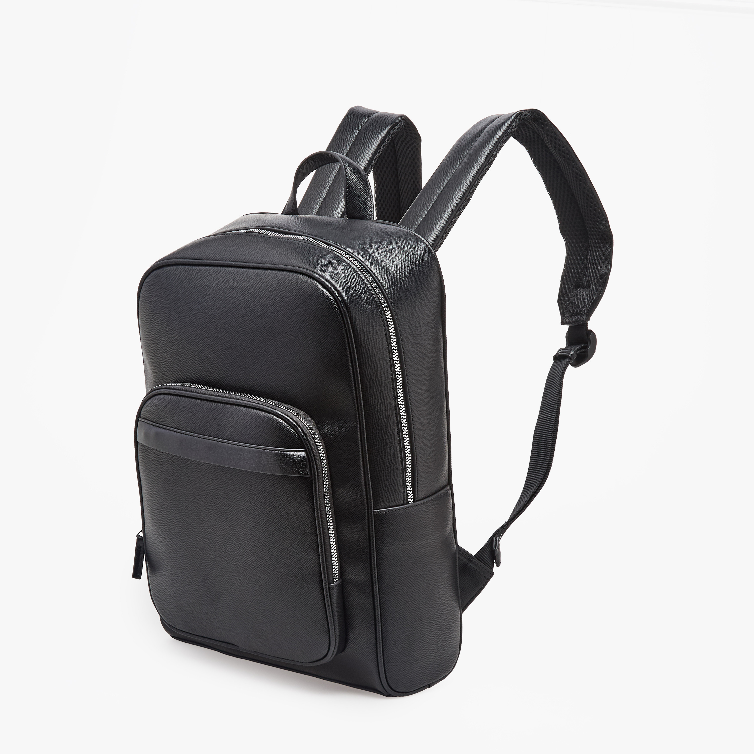Men Textured Backpack-men-bags-image-3