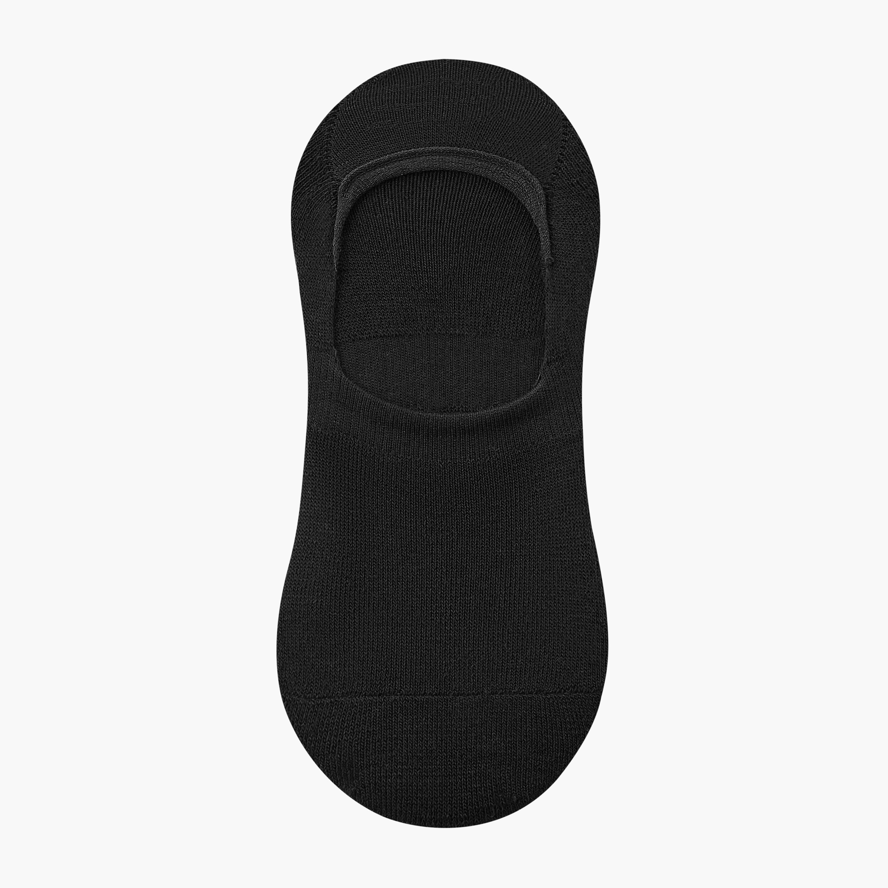 طقم جوارب مخفية نصف تيري 3 أزواج للرجال-men-socks-image-2