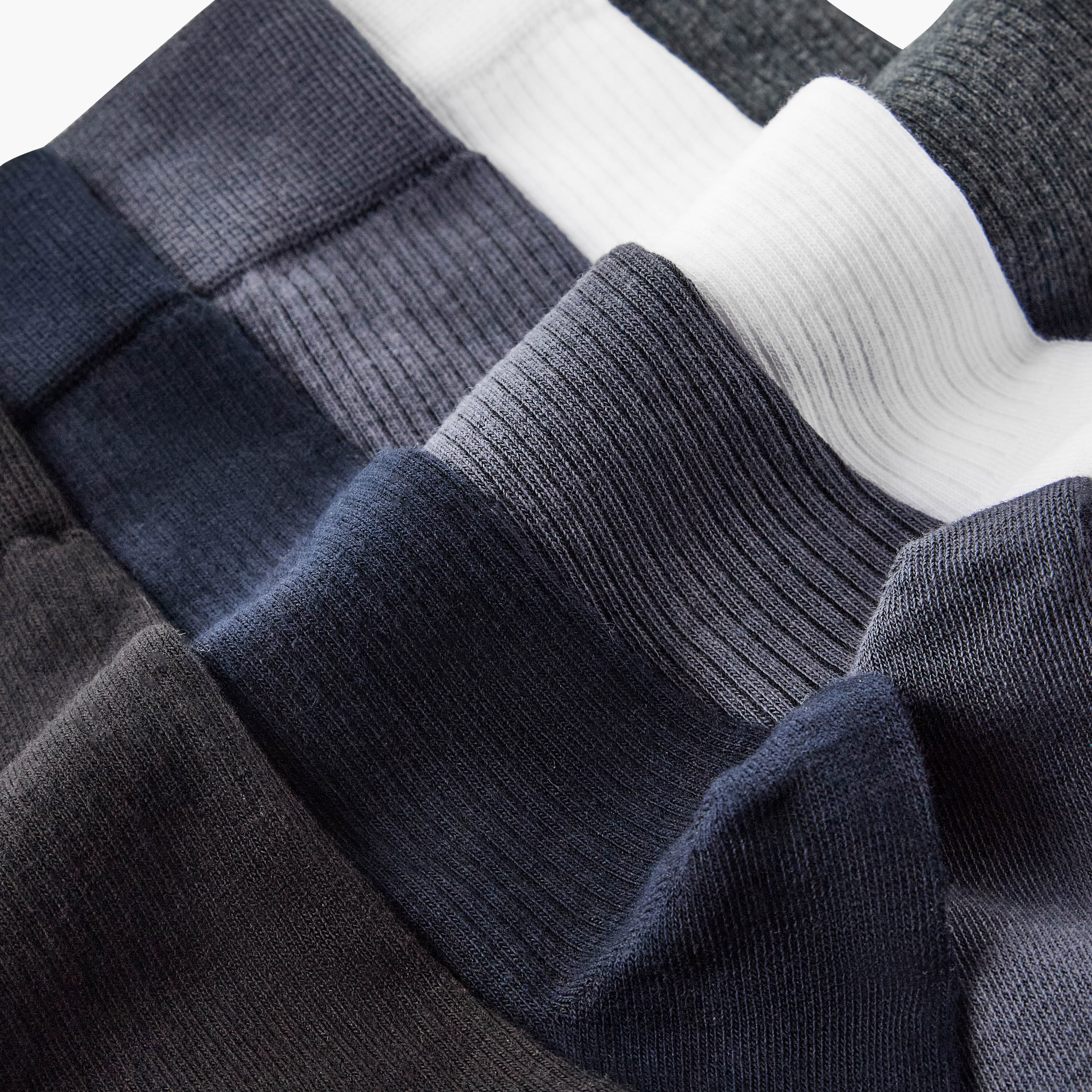 جوارب متوسطة الطول للرجال - طقم 5 أزواج-men-socks-image-4