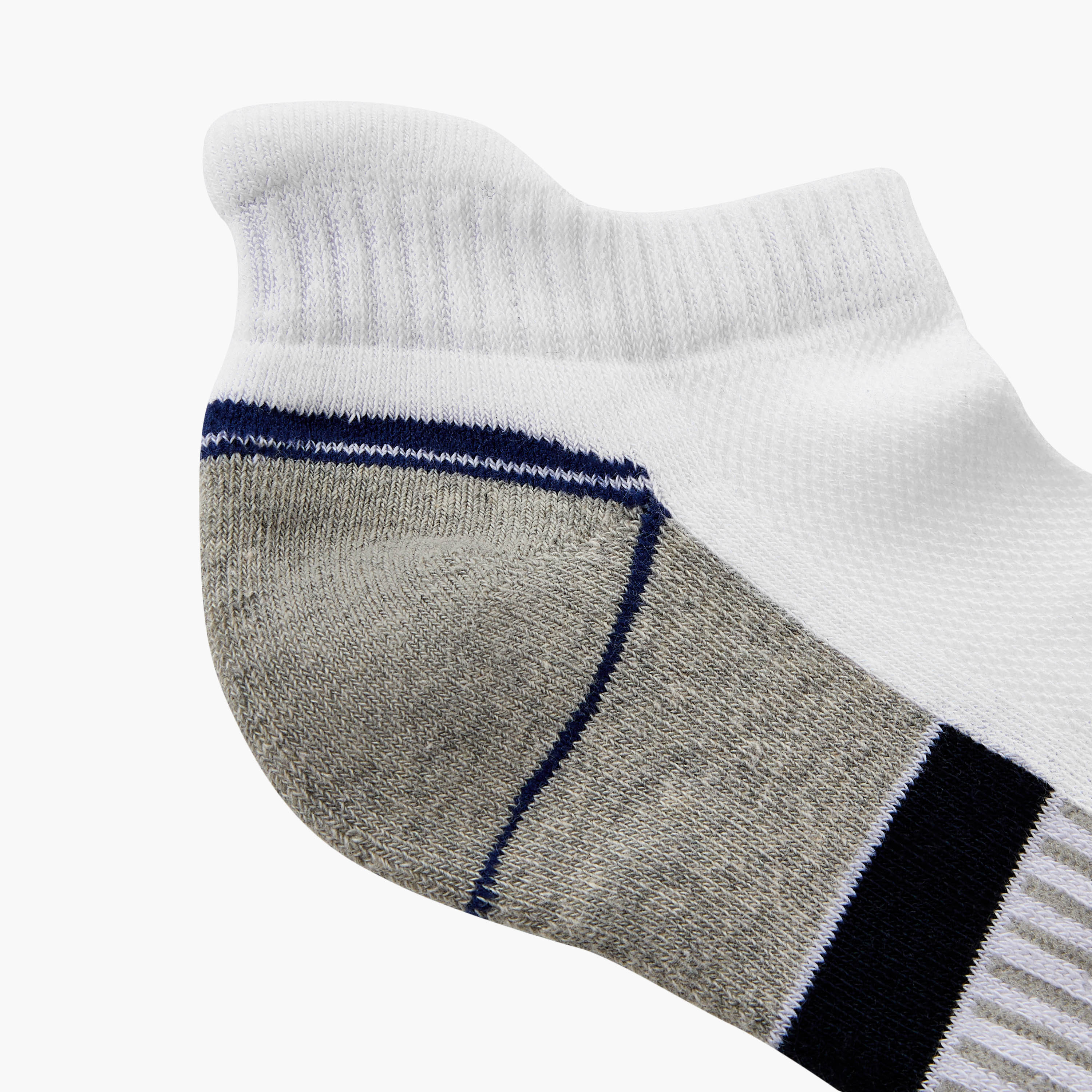 Men Ankle Length Half Terry Socks - Set of 3-men-socks-image-3