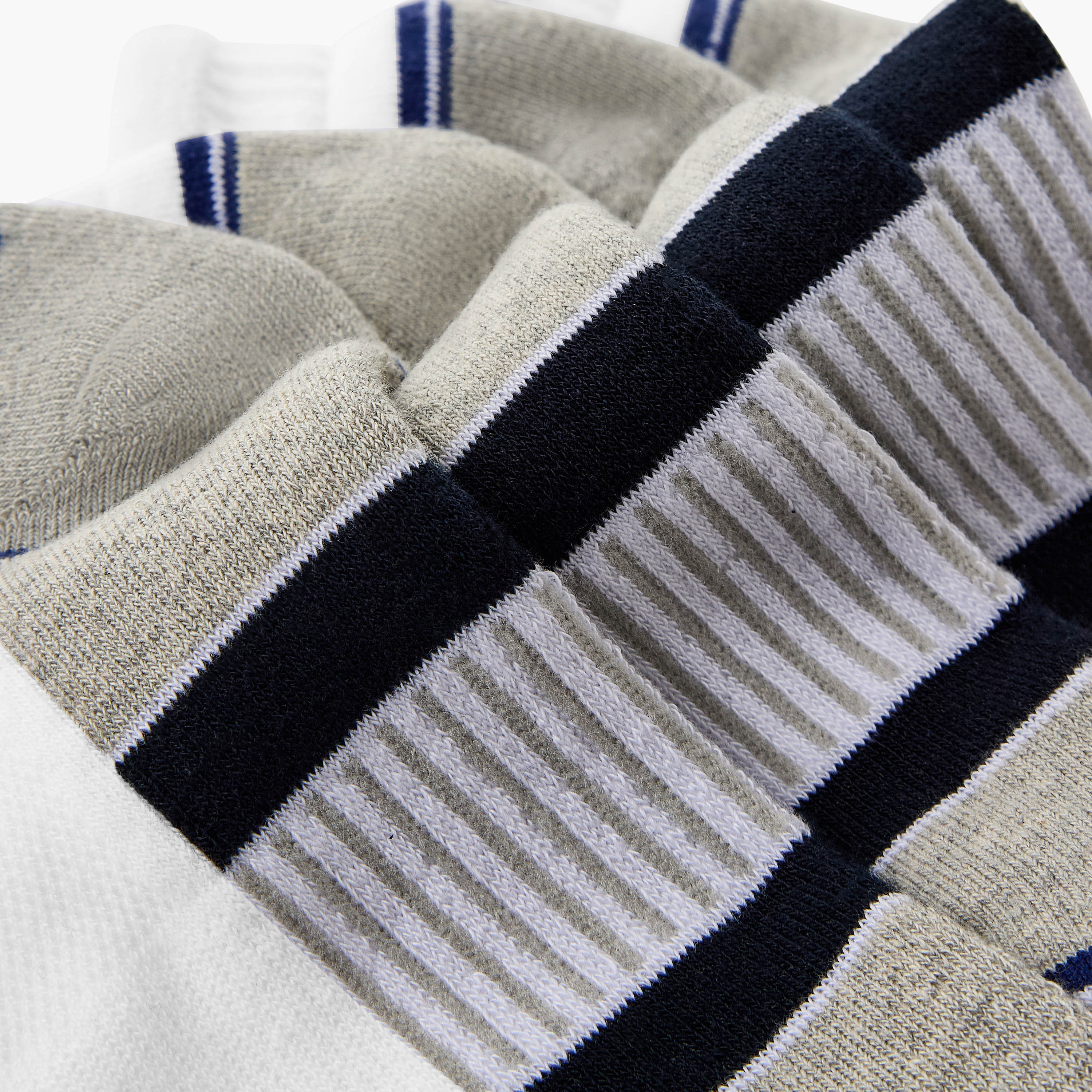 Men Ankle Length Half Terry Socks - Set of 3-men-socks-image-4
