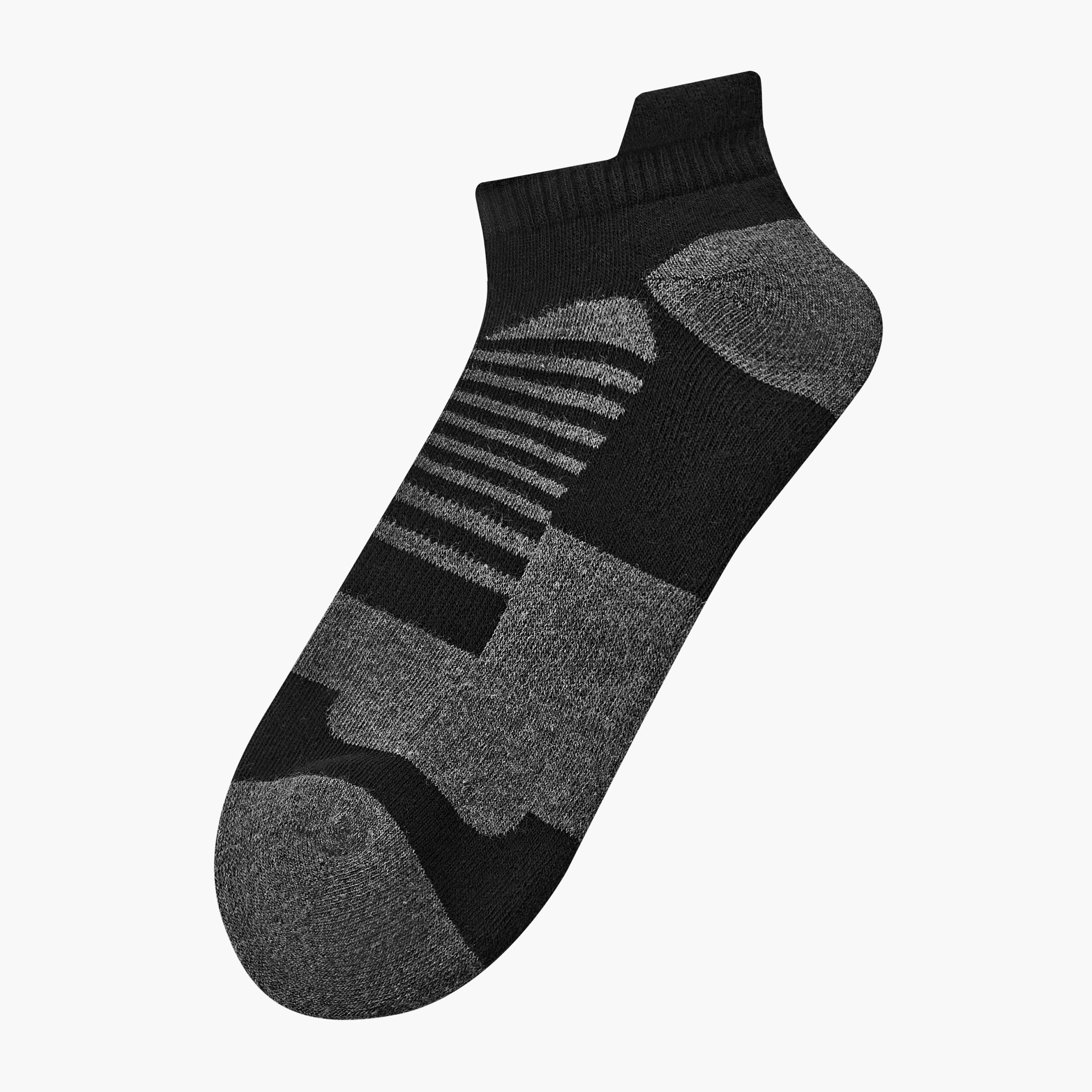 طقم جوارب بطول الكاحل 5 أزواج للرجال-men-socks-image-2