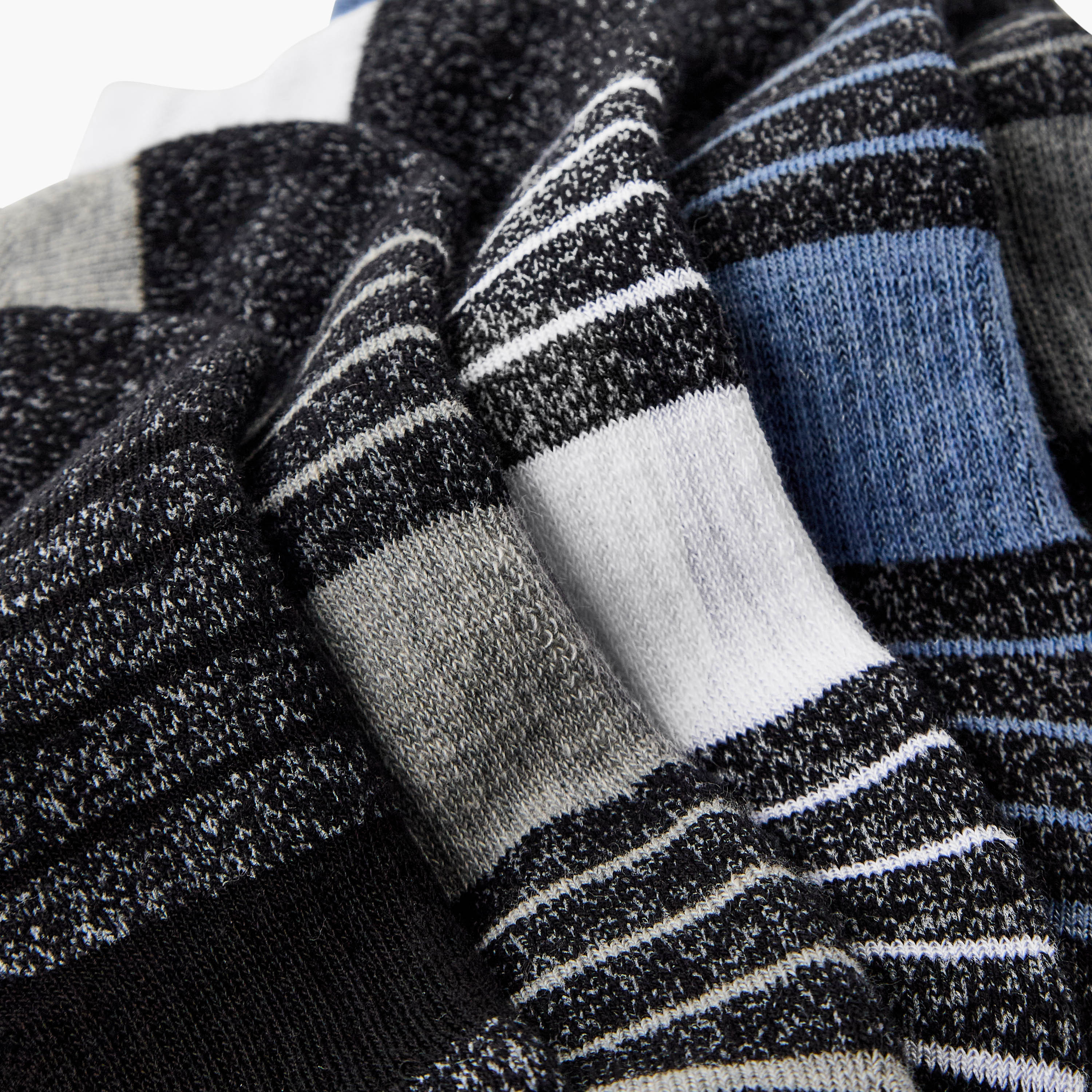 طقم جوارب 5 أزواج بطول الكاحل للرجال-men-socks-image-4