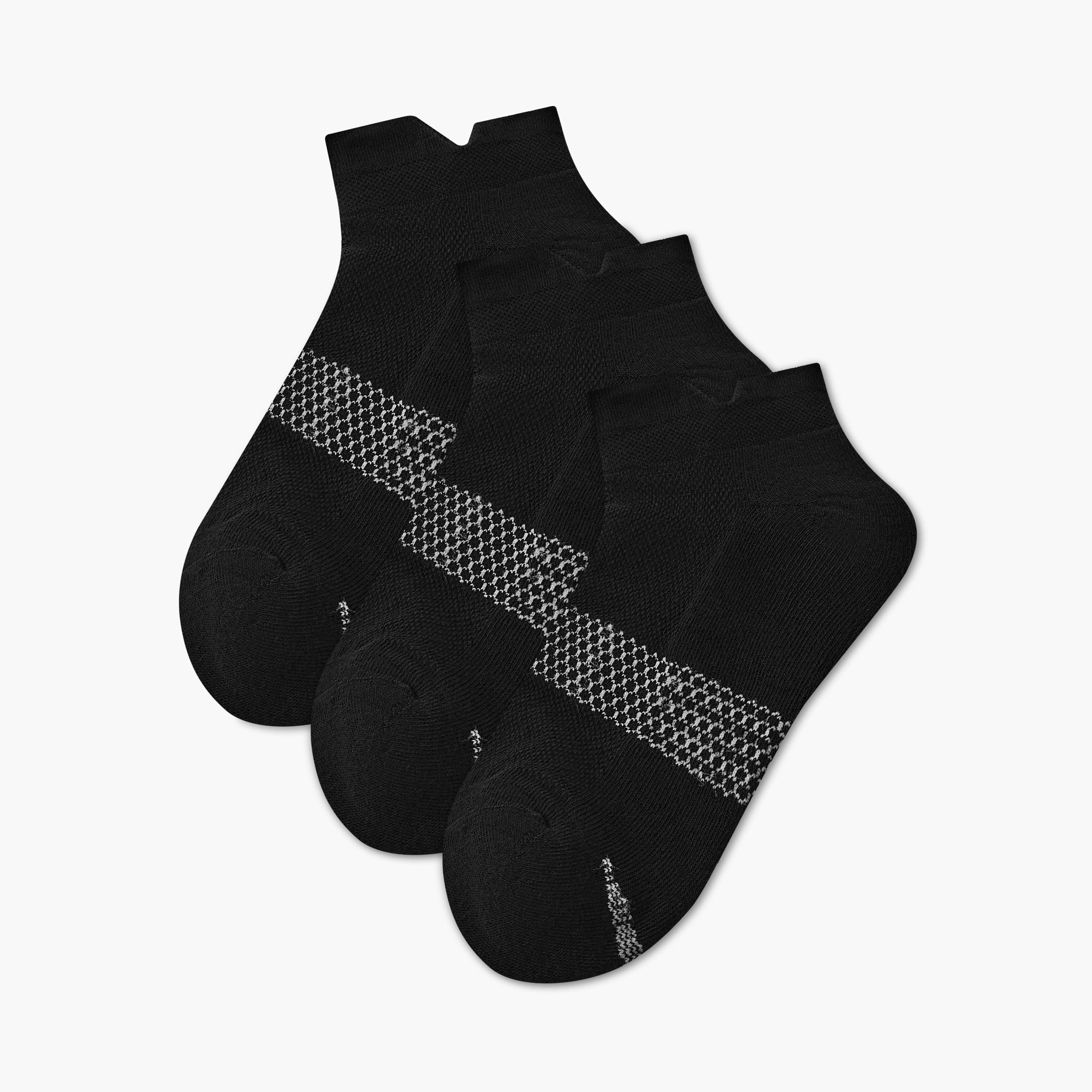 طقم جوارب 3 أزواج بطول الكاحل للرجال-men-socks-image-1