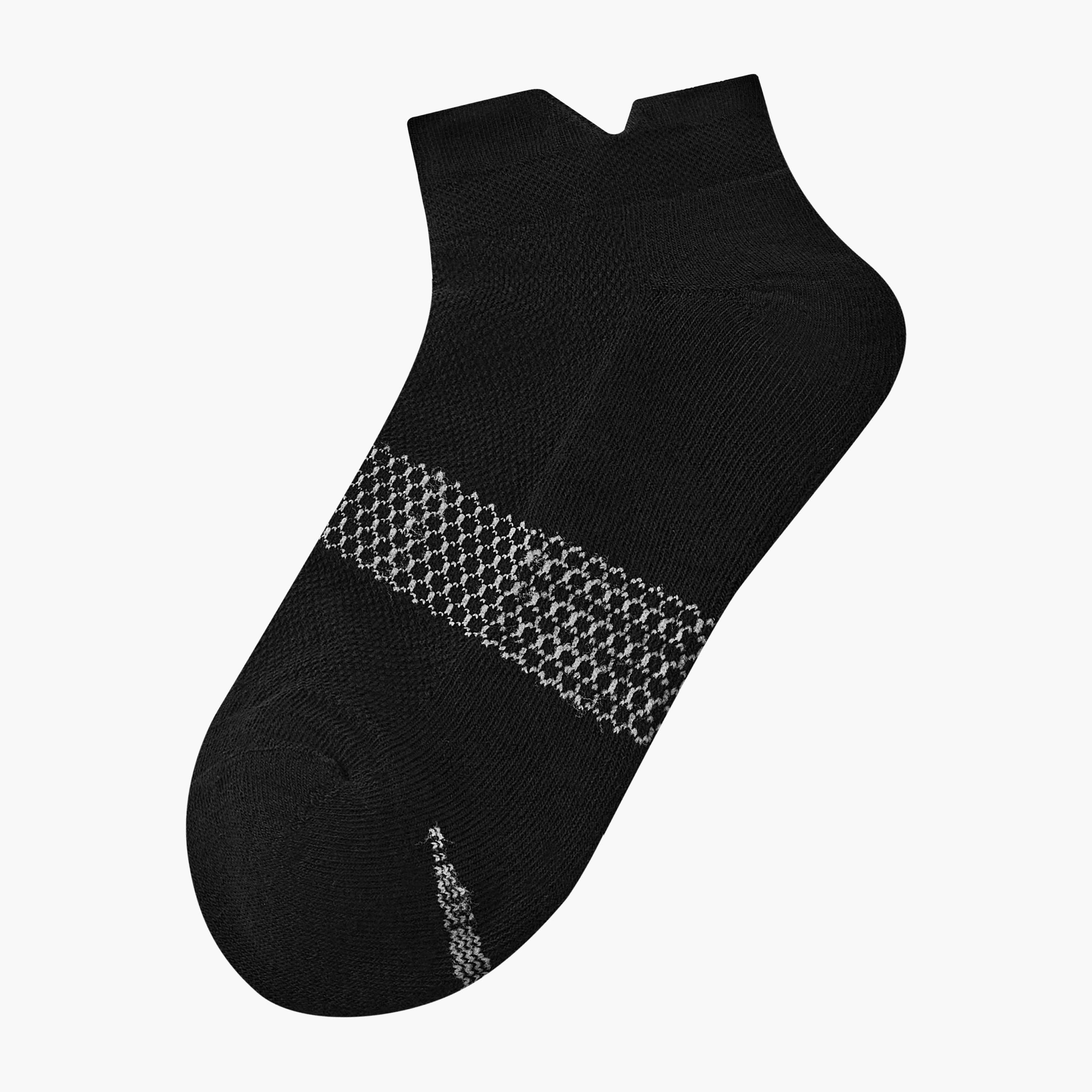 طقم جوارب 3 أزواج بطول الكاحل للرجال-men-socks-image-2