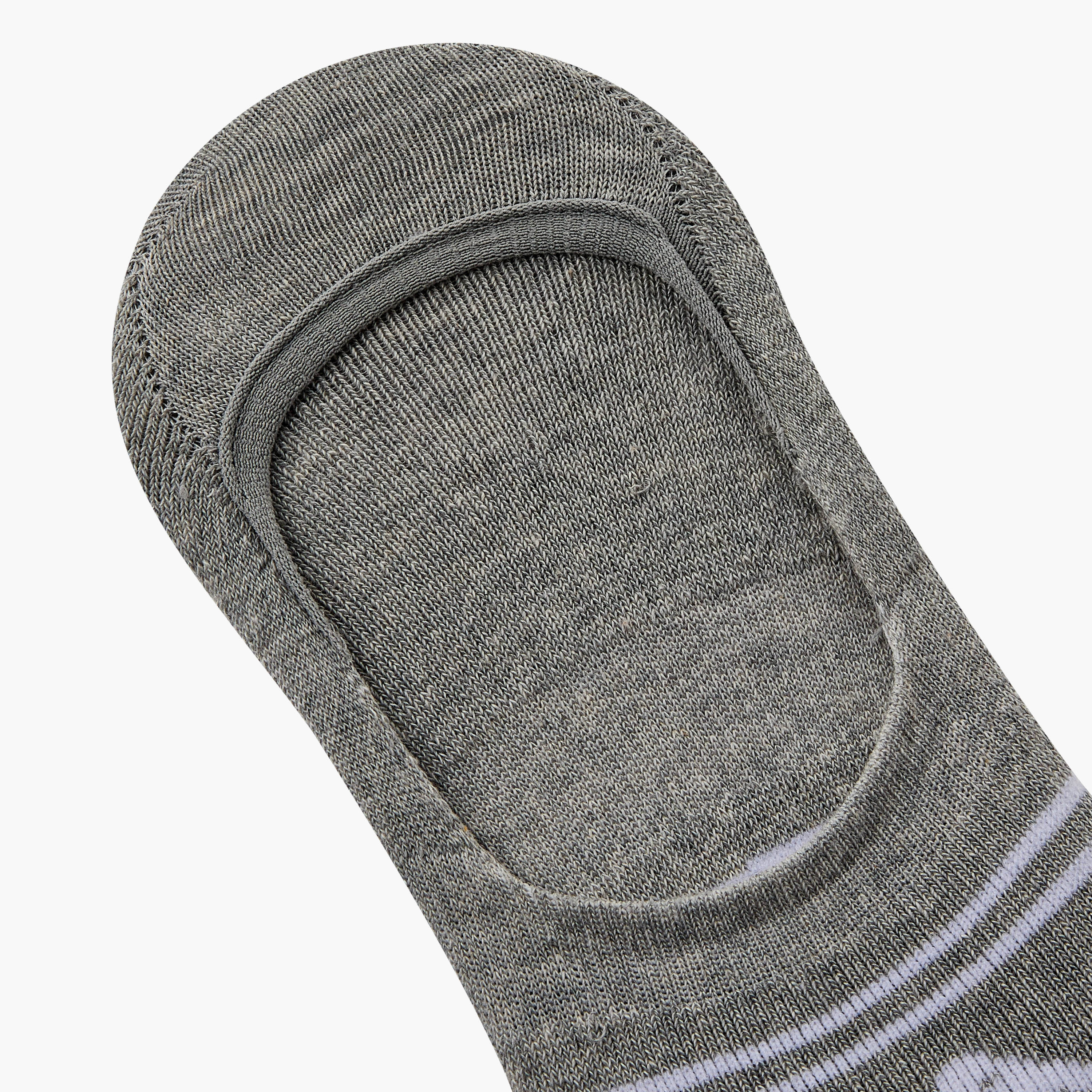 Kappa Men Invisible Socks Half Terry - Set of 3-men-socks-image-5
