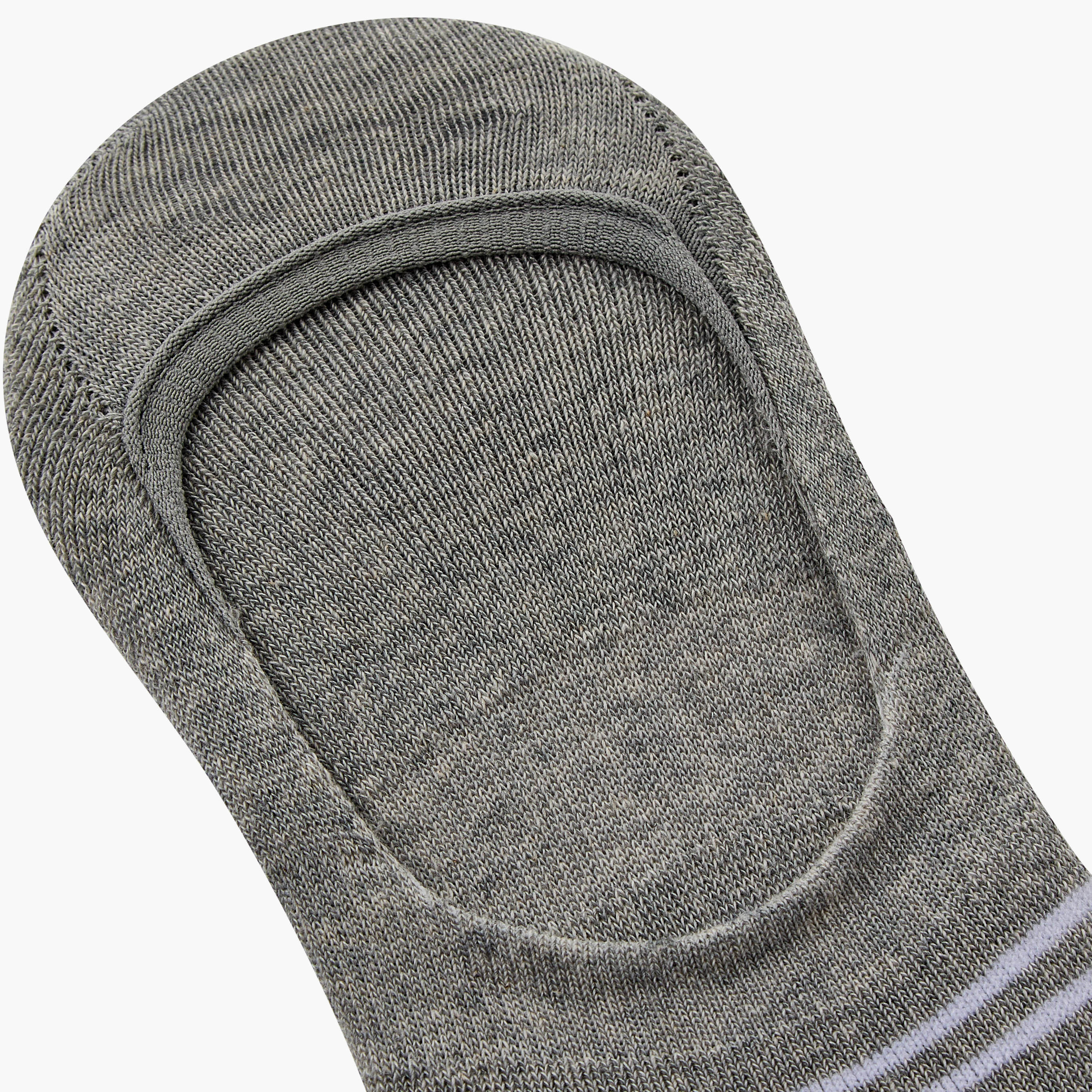 Kappa Men Invisible Socks Half Terry - Set of 3-men-socks-image-5
