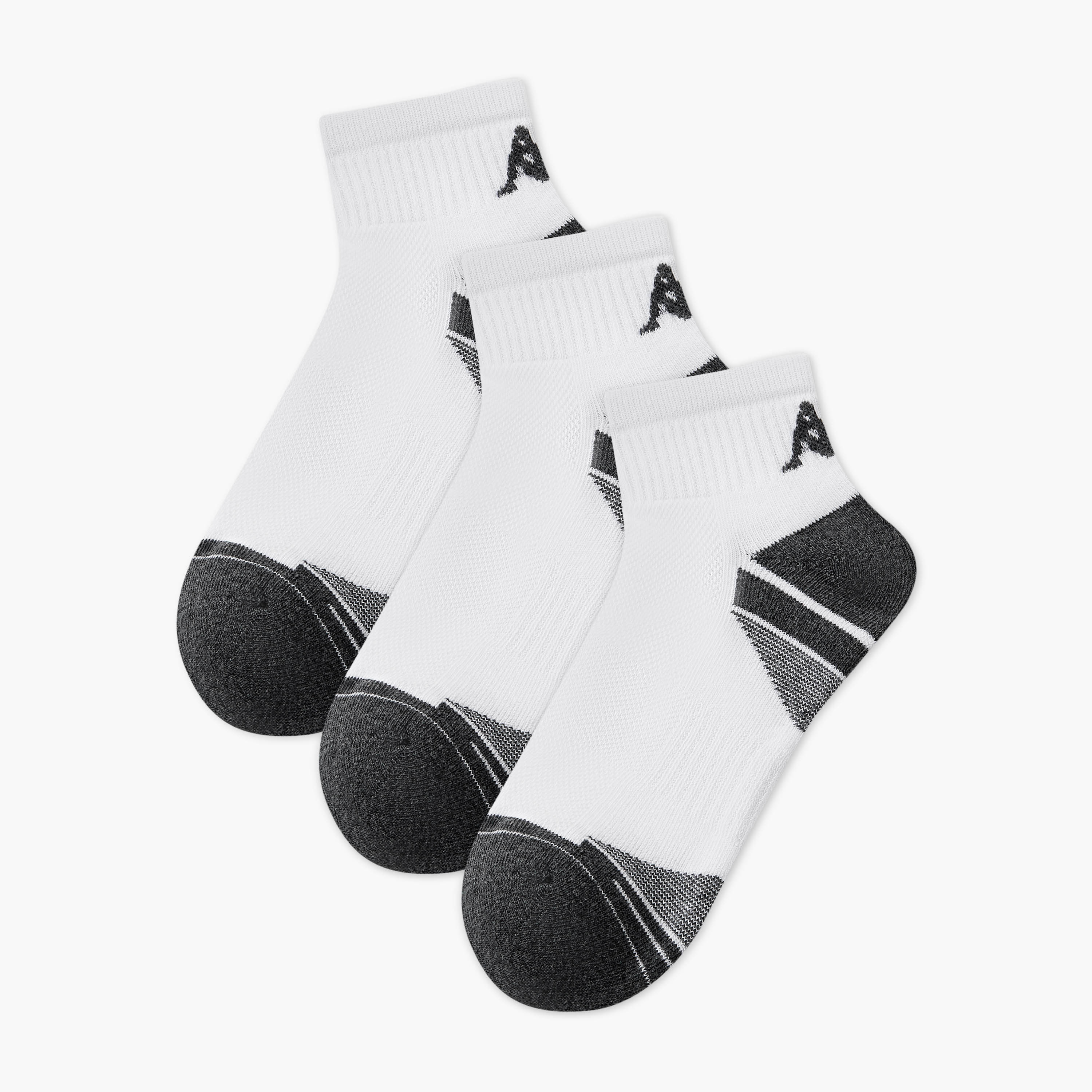 جوارب طول الكاحل نصف تيري للرجال من كابا - طقم من 3-men-socks-image-1