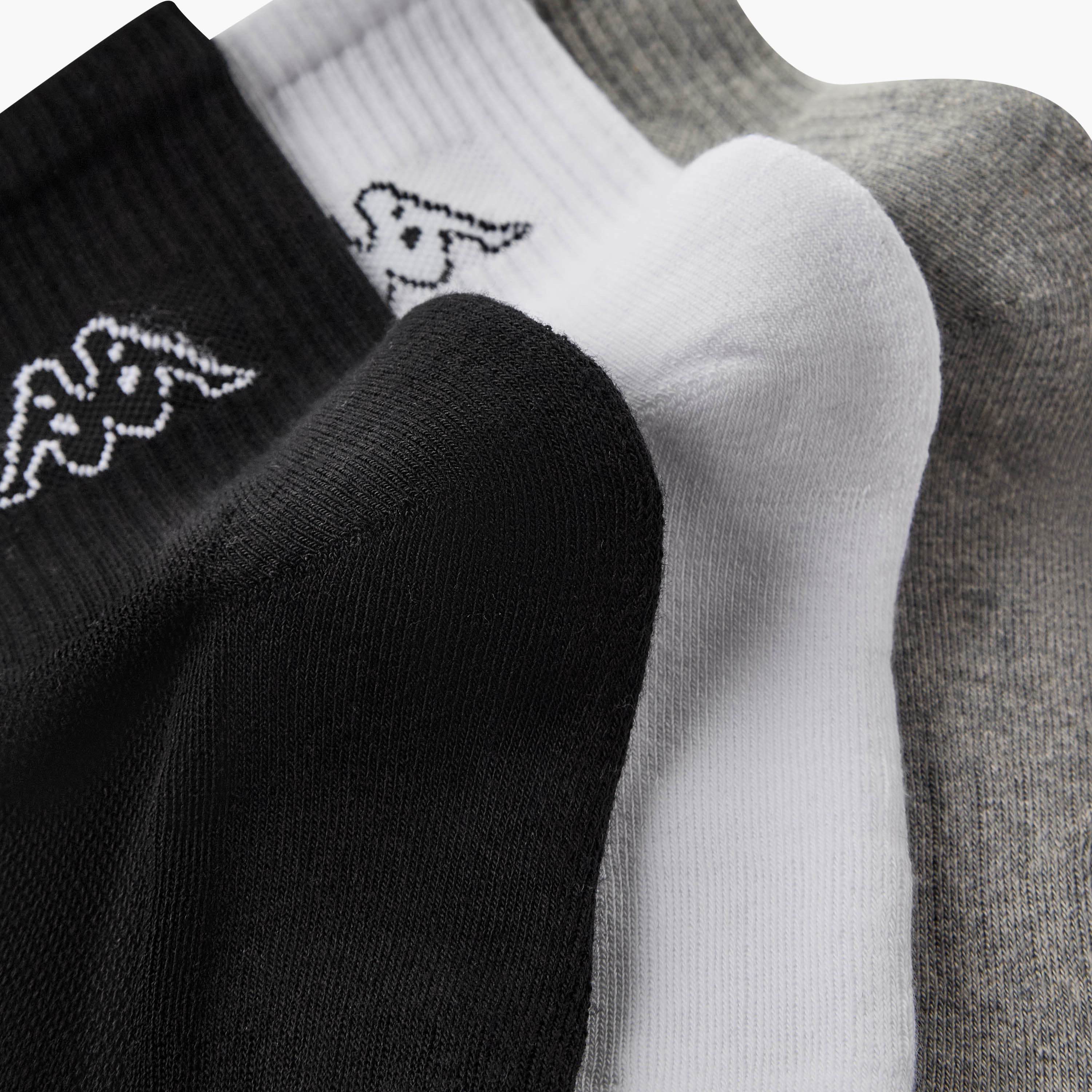 Kappa Men Socks Ankle Length - Set of 3-men-socks-image-4