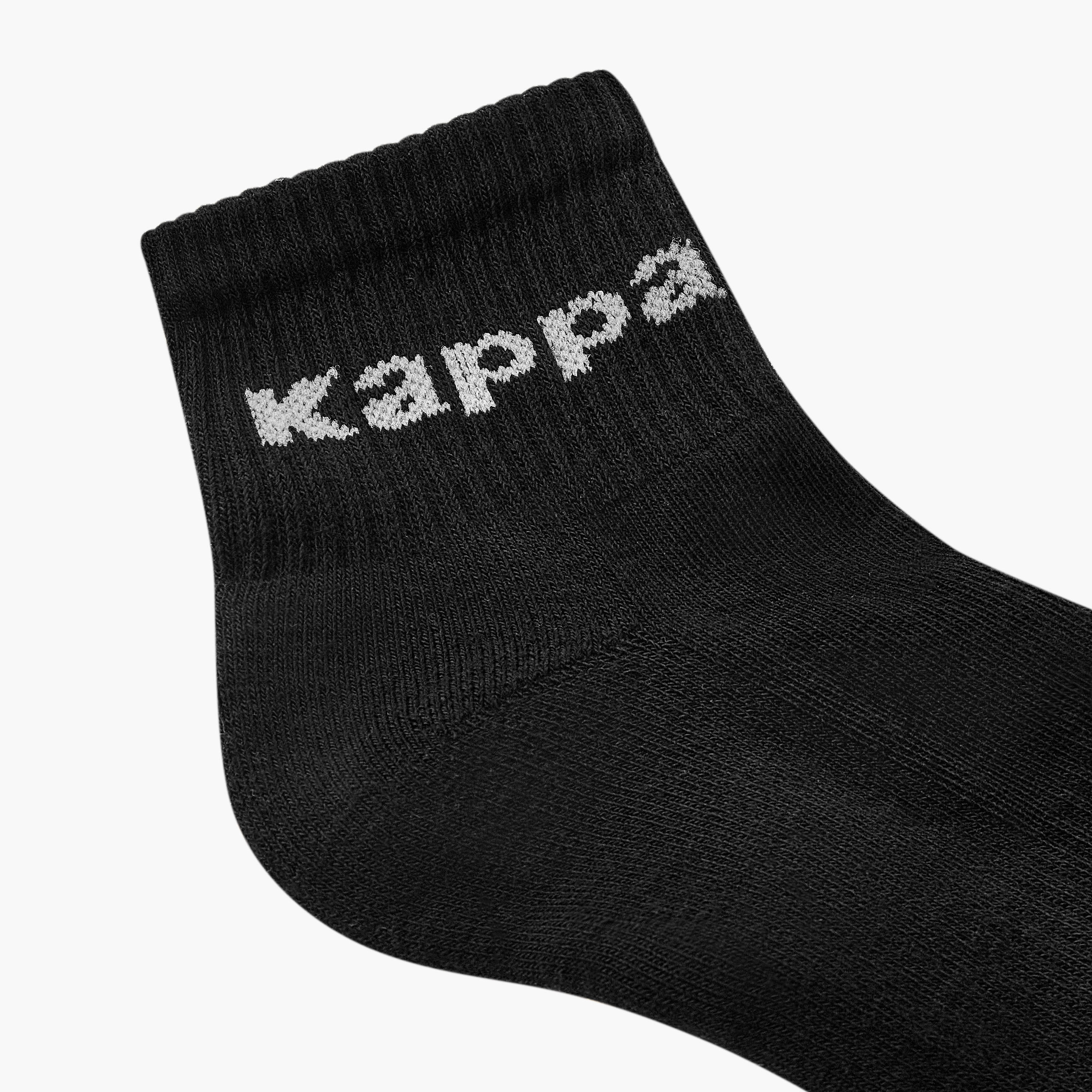 طقم جوارب بطول الكاحل 3 أزواج للرجال من كابا-men-socks-image-3