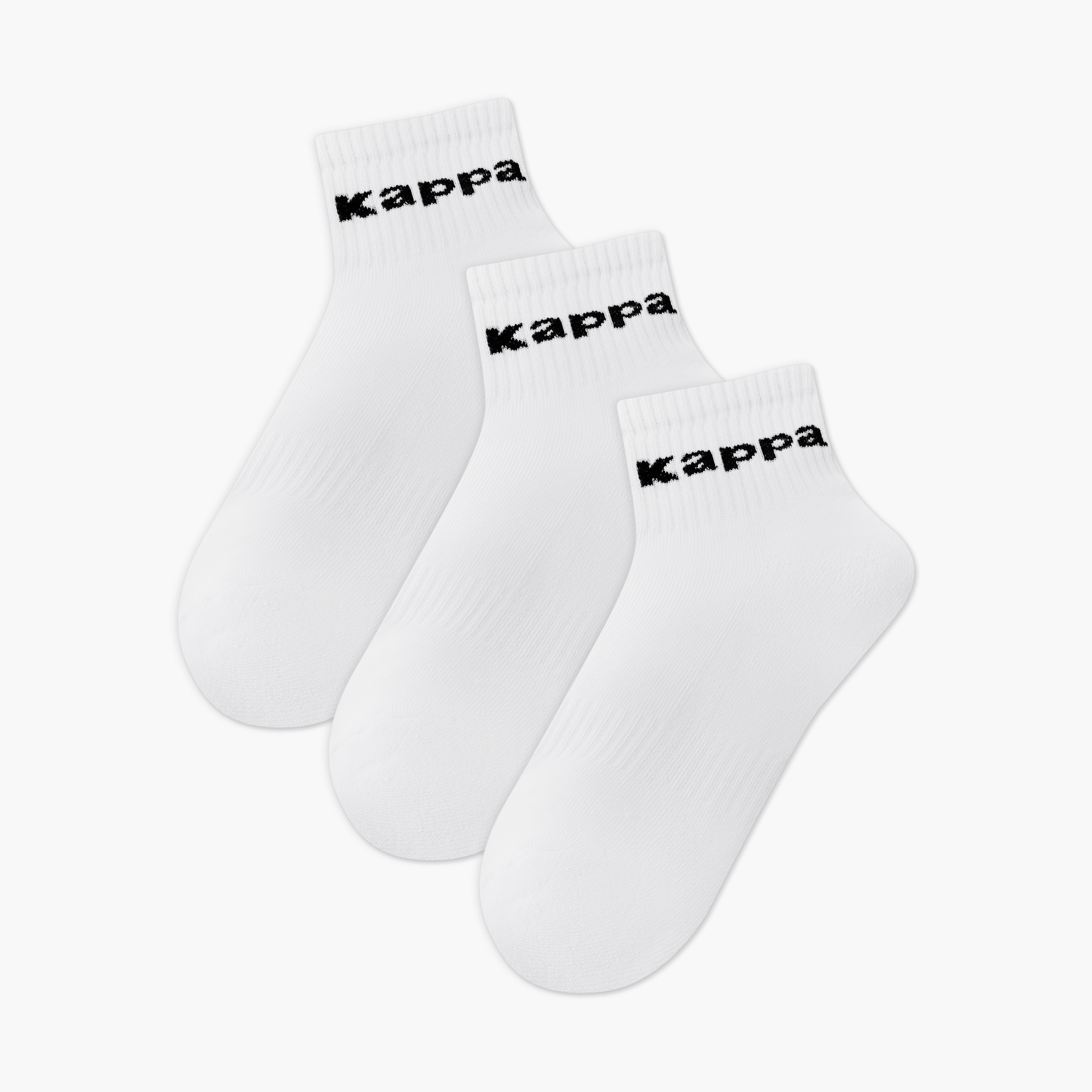 طقم جوارب 3 أزواج بطول الكاحل للرجال من كابا-men-socks-image-1