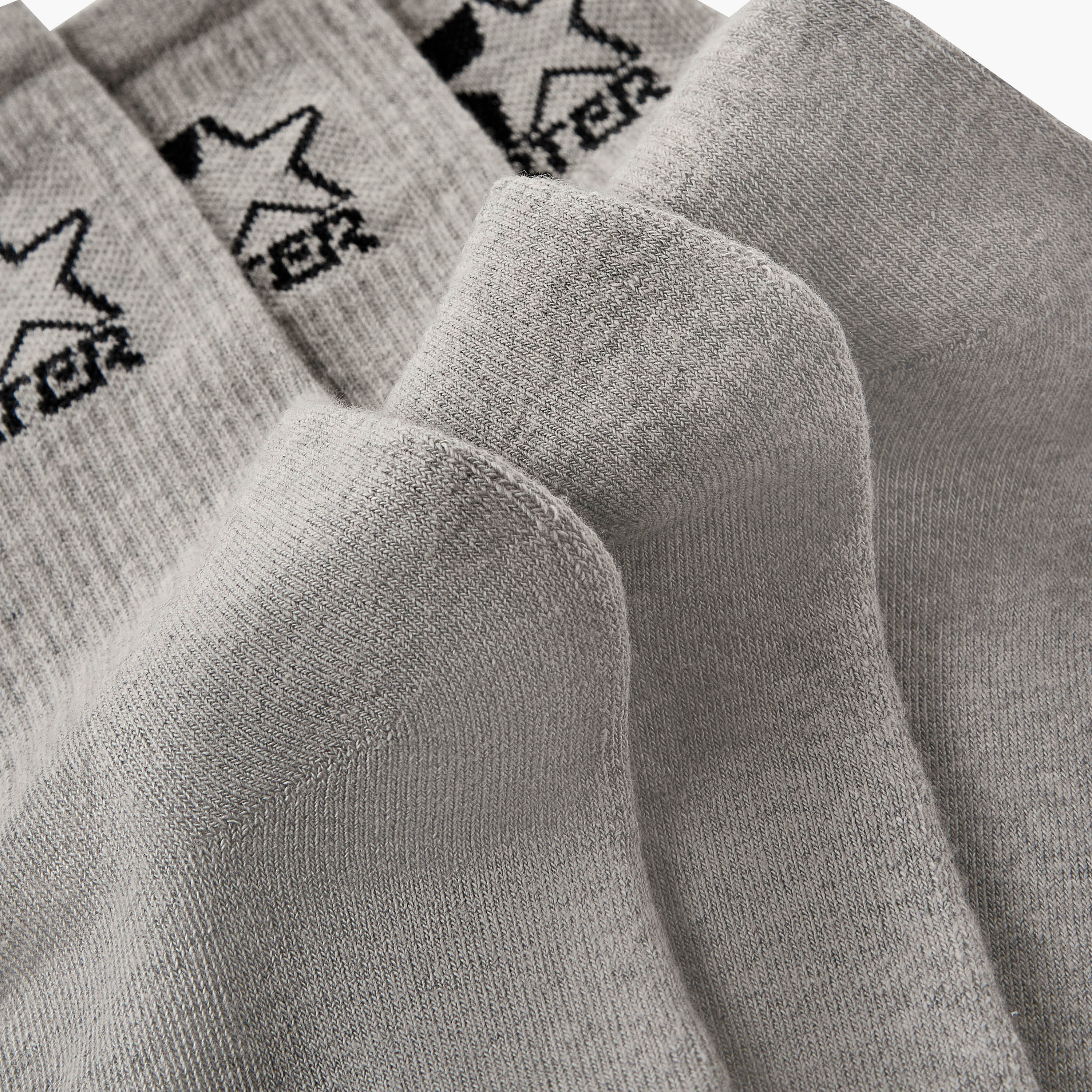 طقم جوارب 3 أزواج بطول ربلة الساق للرجال من ستارتر-men-socks-image-4