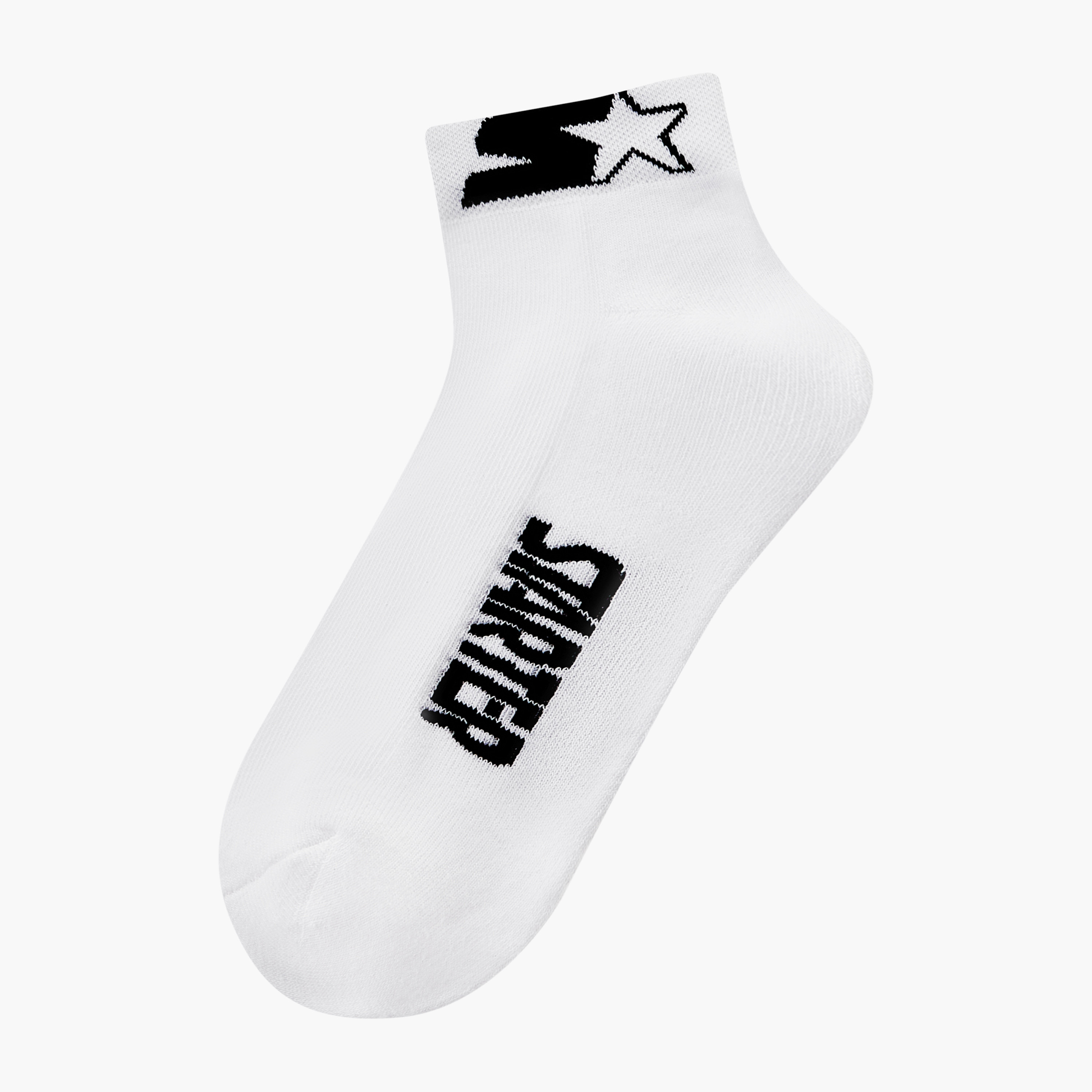 طقم جوارب بطول الكاحل 3 أزواج للرجال من ستارتر-men-socks-image-2