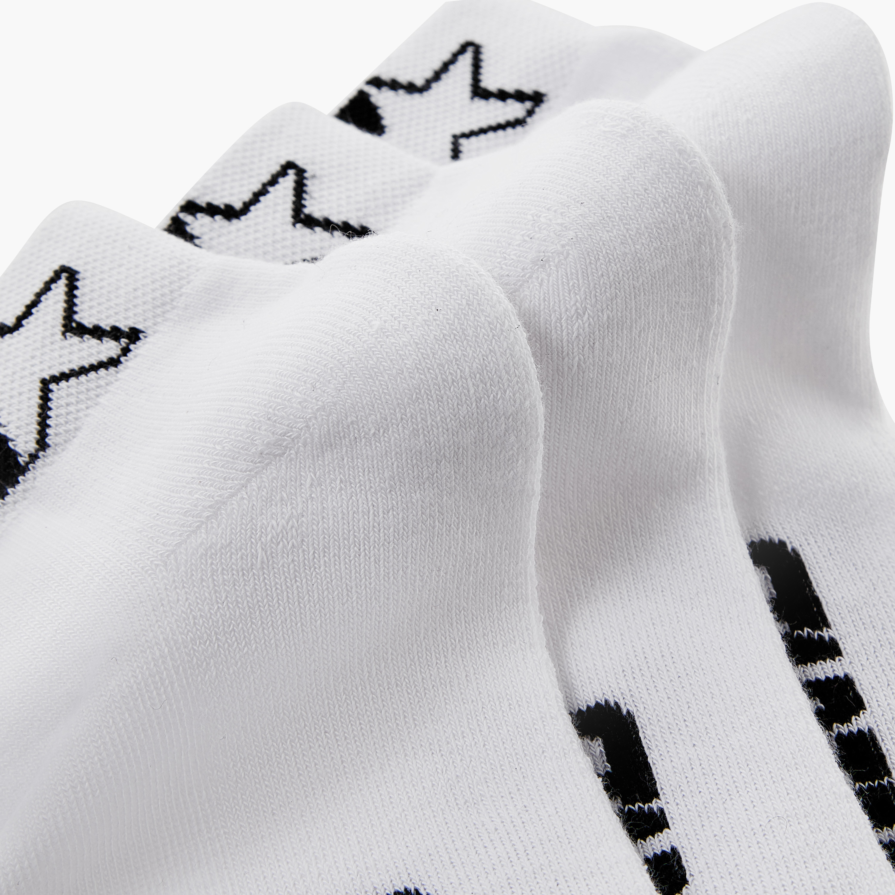 طقم جوارب بطول الكاحل 3 أزواج للرجال من ستارتر-men-socks-image-4