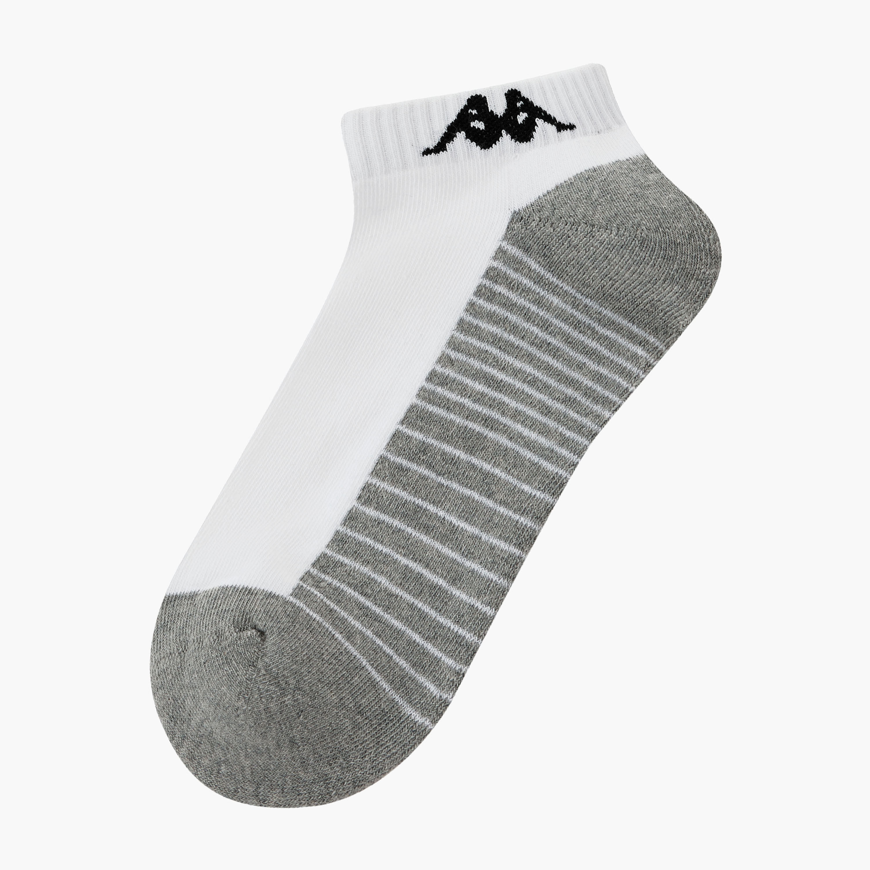 Kappa Men Socks Ankle Length Half Terry - Set of 3-men-socks-image-2