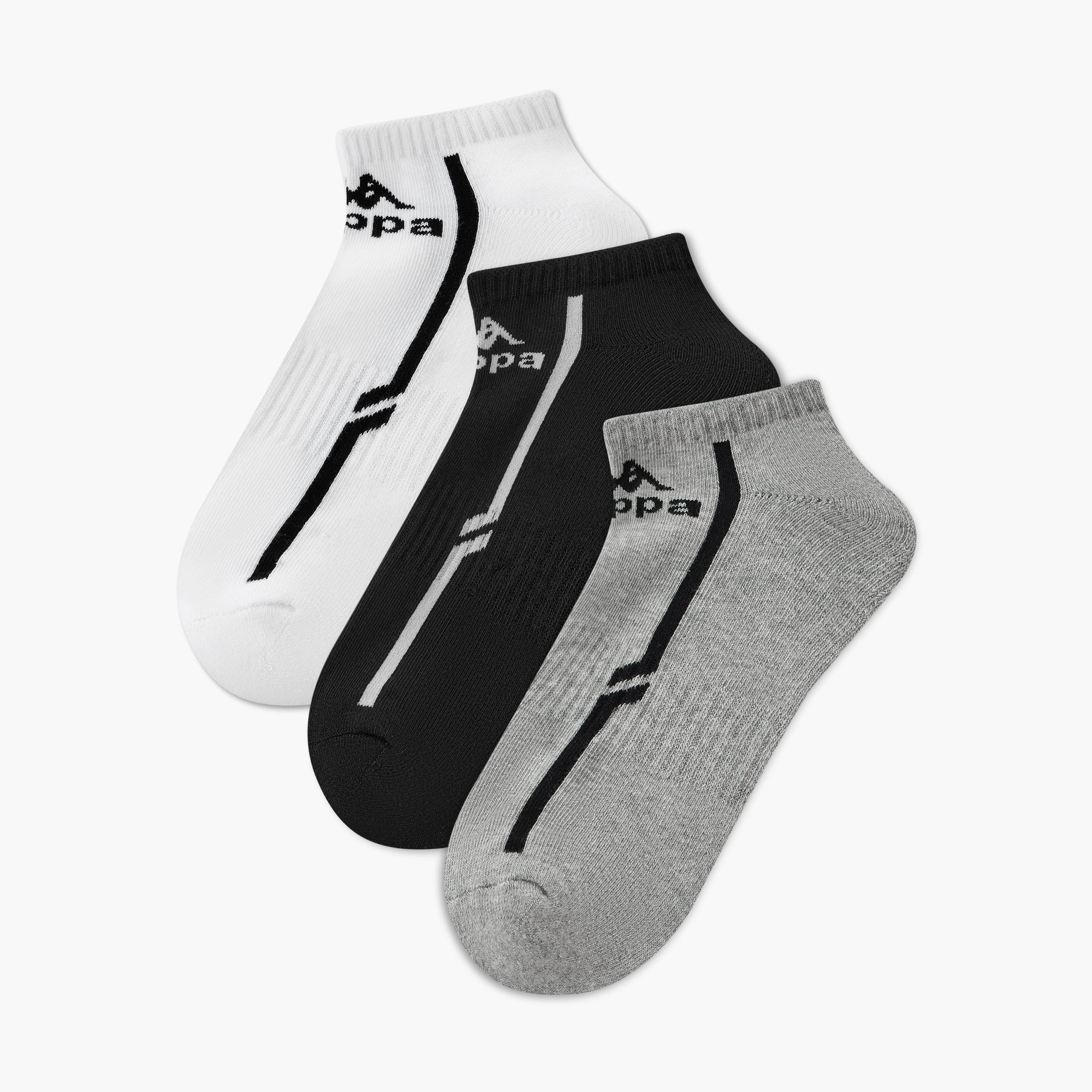 جوارب طول الكاحل للرجال من كابا - طقم من 3-men-socks-image-1
