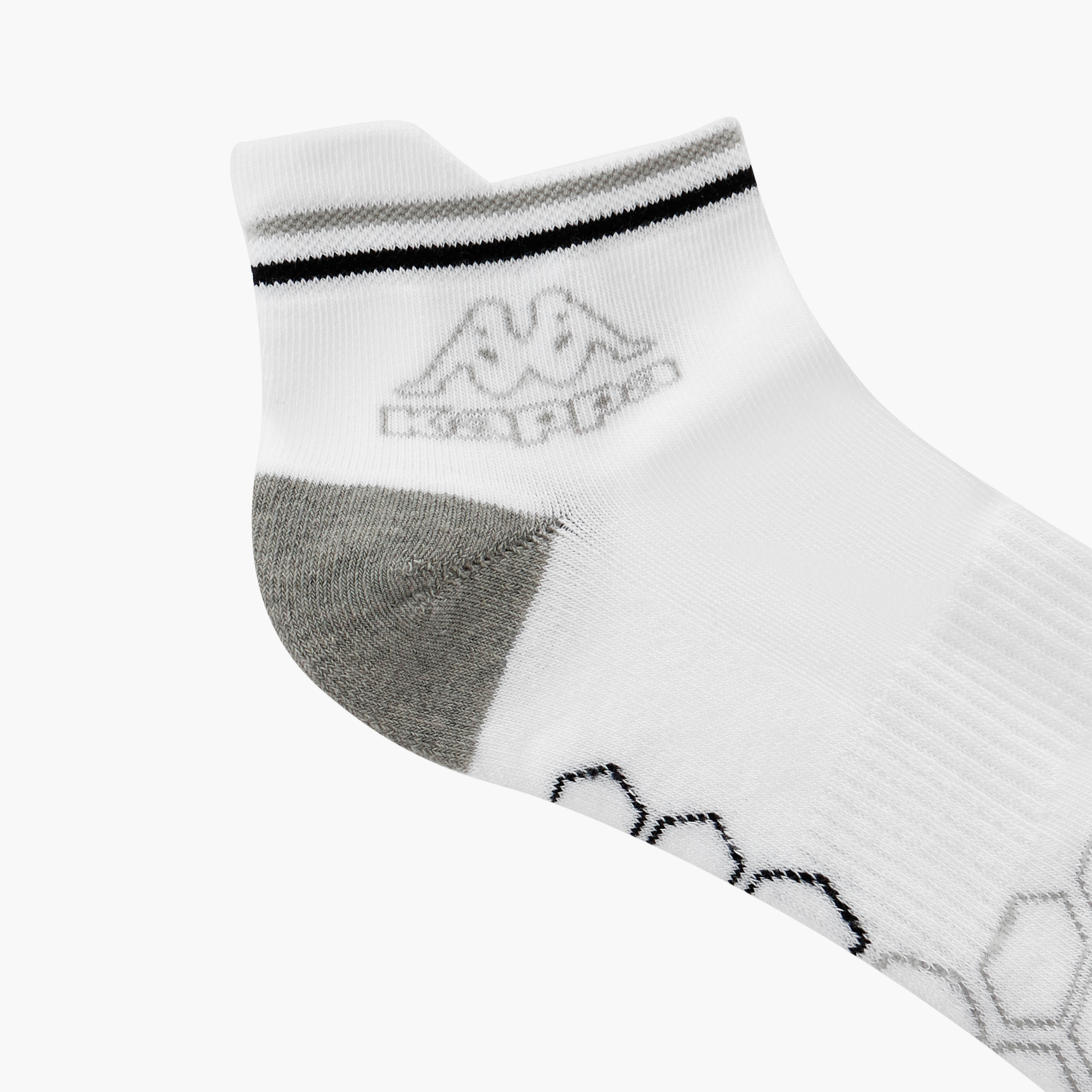 جوارب رجالية طول الكاحل نصف تيري من كابا - طقم من 3-men-socks-image-3