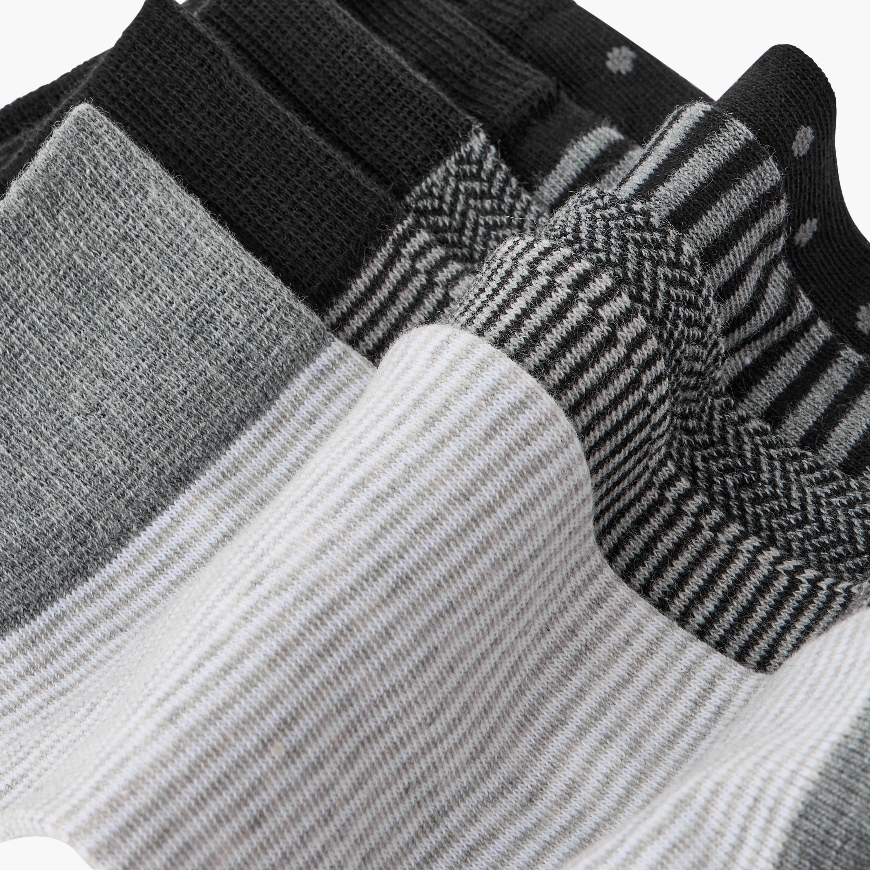 Men Formal Socks Ribbed - Set of 5-men-socks-image-4