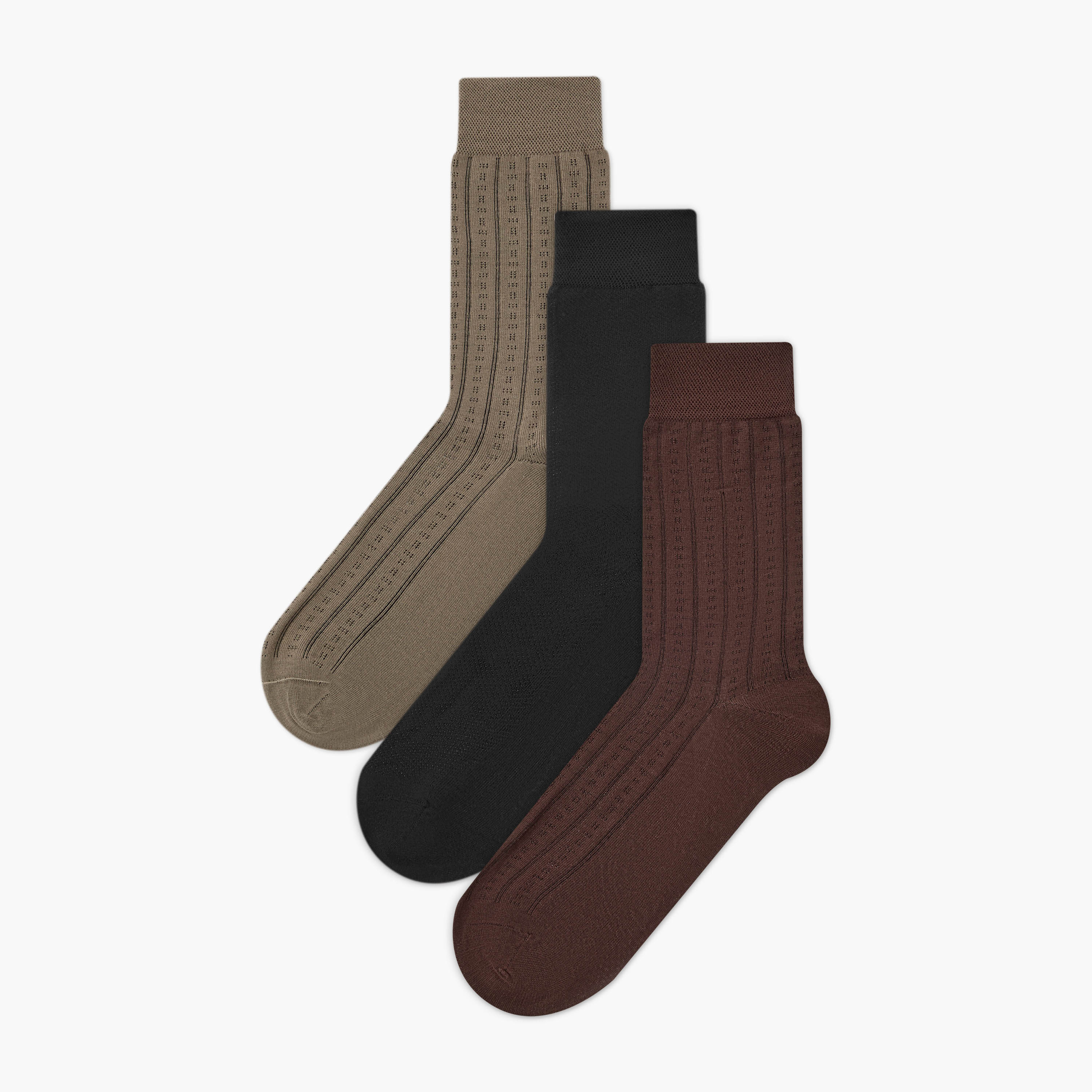 Men Formal Socks Bamboo - Set of 3-men-socks-image-1
