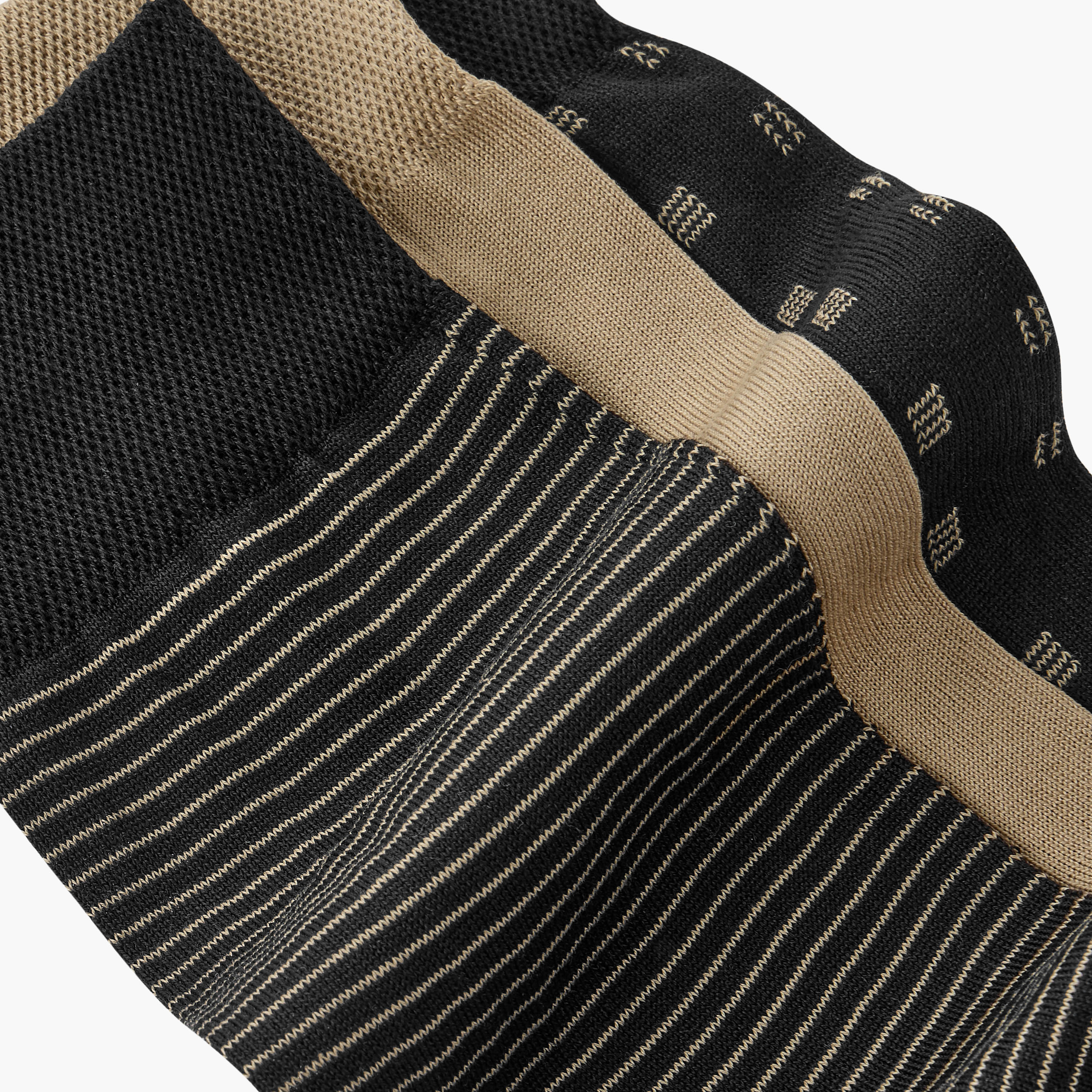 Men Formal Socks Mercerised - Set of 3-men-socks-image-4